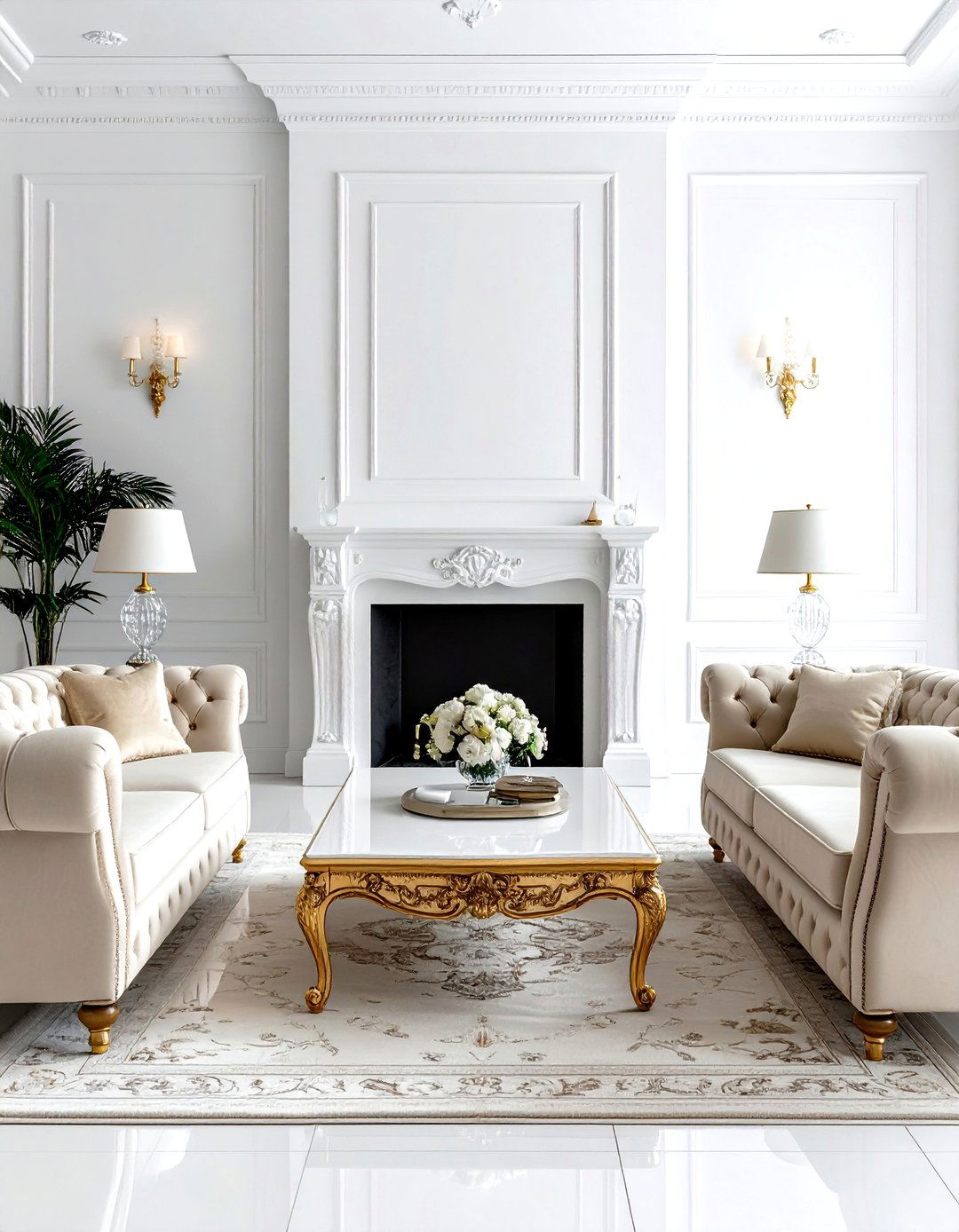 Formal living room arrangement - 30 living room furniture layout