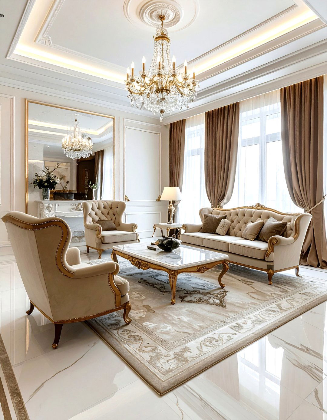 Formal living room - 30 high-end living room ideas