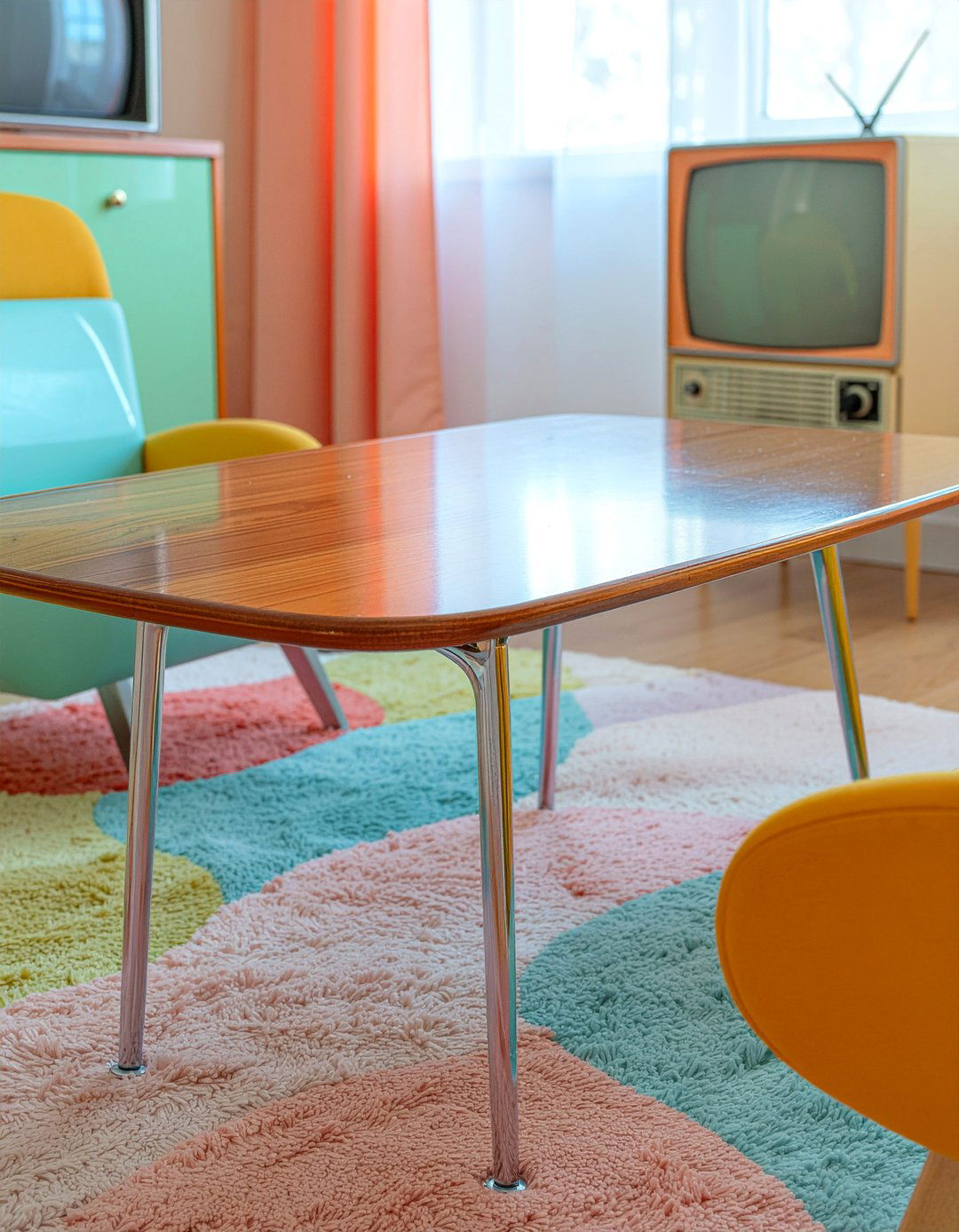 Formica Coffee Table - 30 retro living room ideas