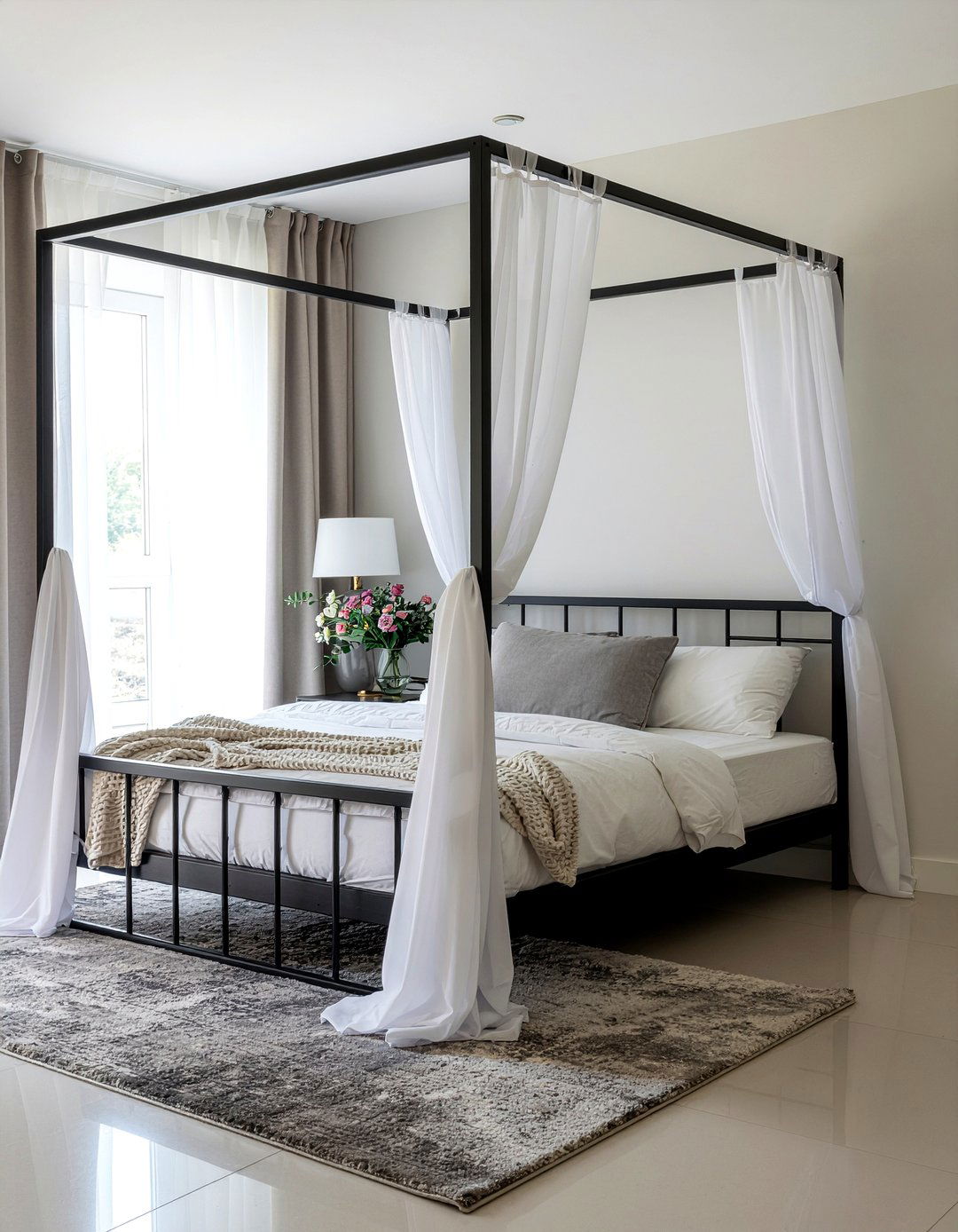 Four poster bed - 30 bedroom decoration ideas