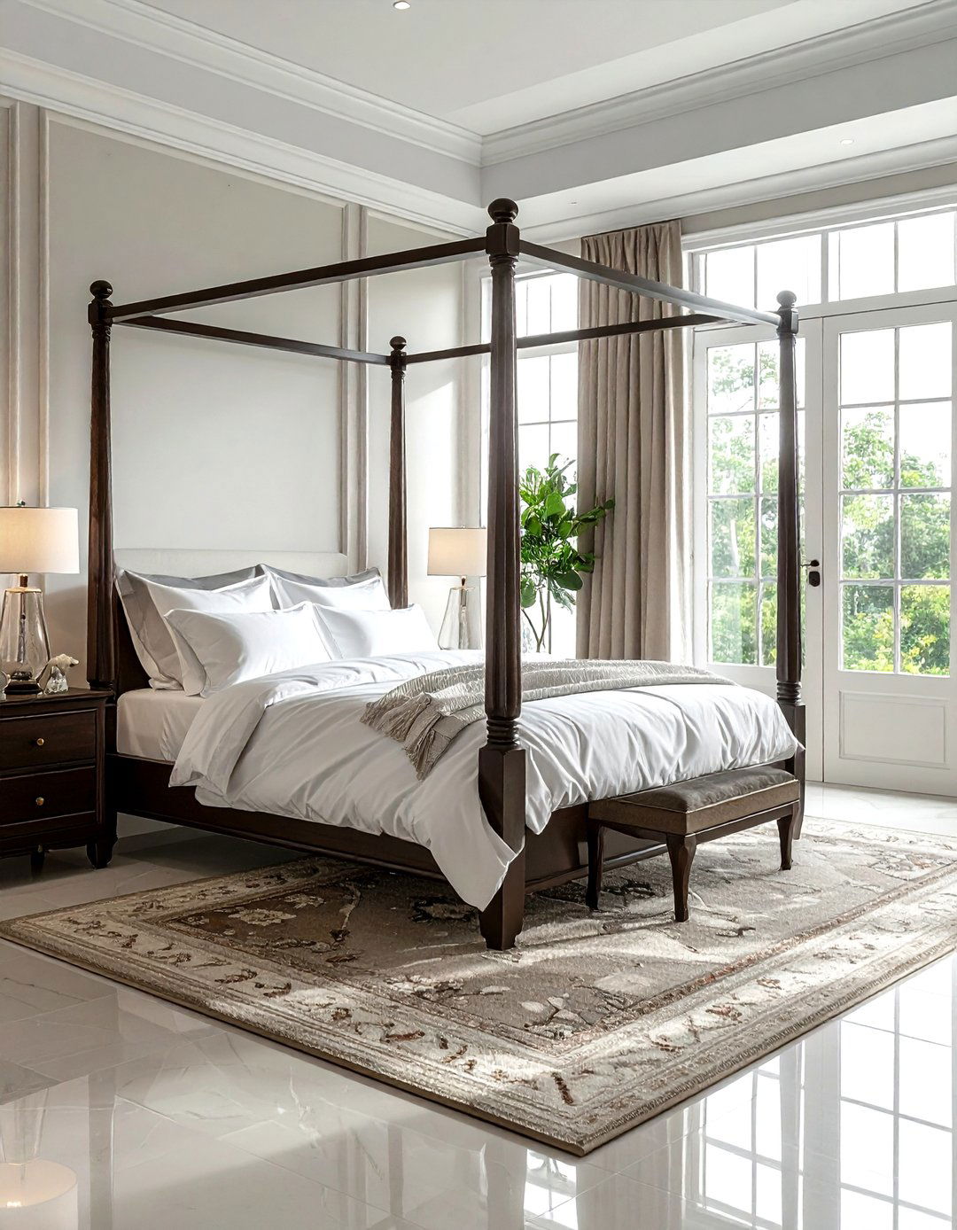 Four poster bed - 30 updated traditional decor ideas