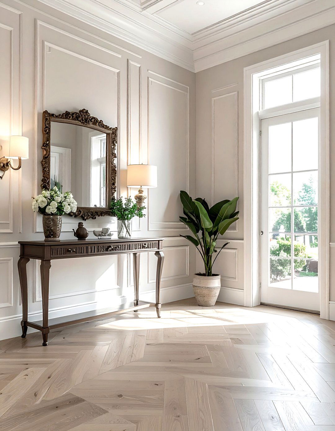 Foyer Crown Molding - 30 crown molding ideas