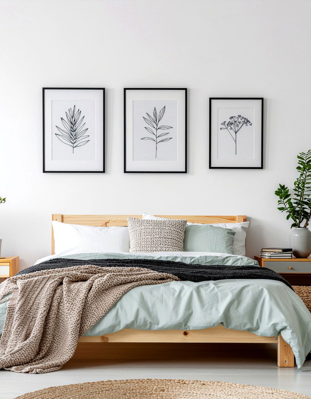 Framed Art Prints - 30 one day bedroom ideas