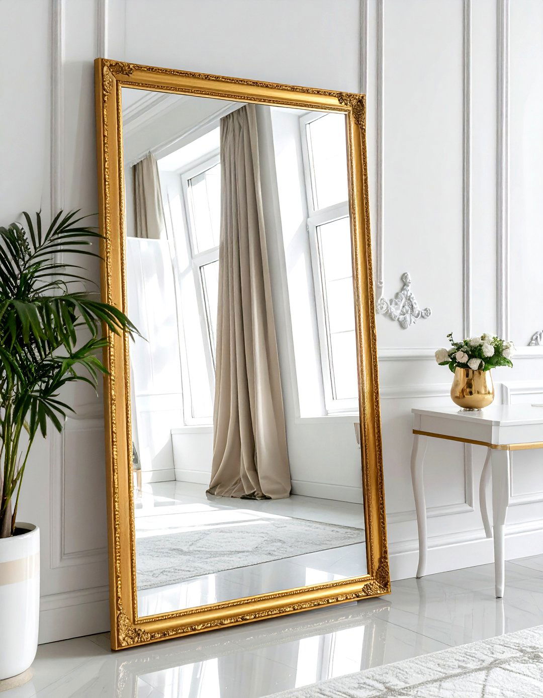 Framed Mirror Decor - 30 livable decor ideas