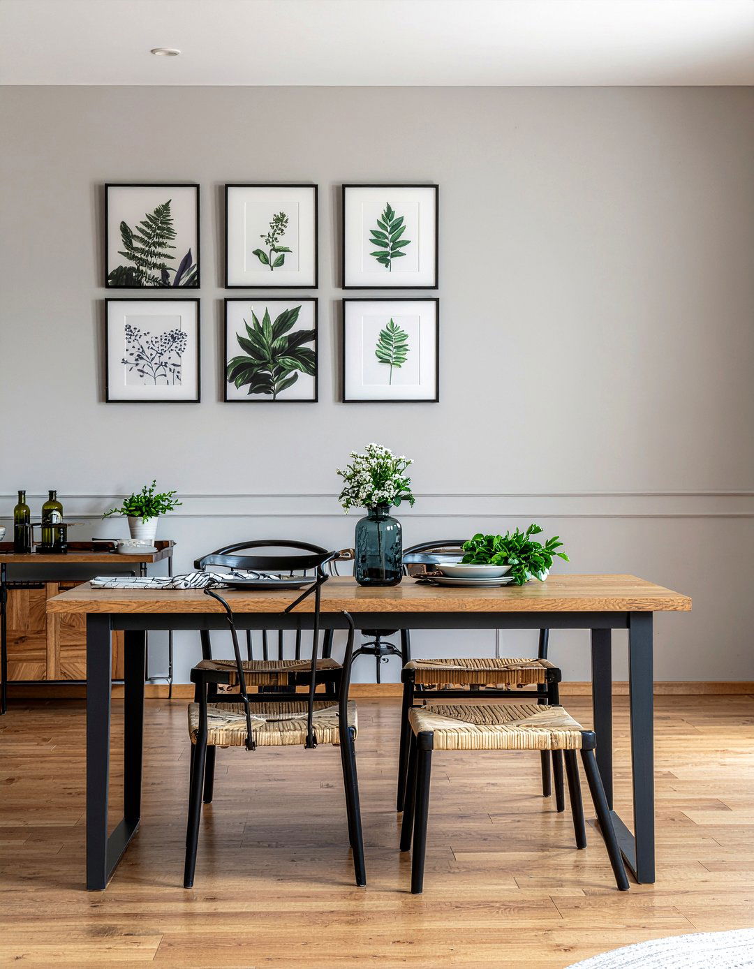 Framed art kitchen wall - 30 kitchen display ideas