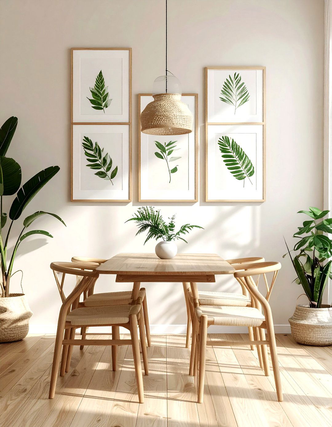 Framed botanical prints - 30 quick decor update ideas