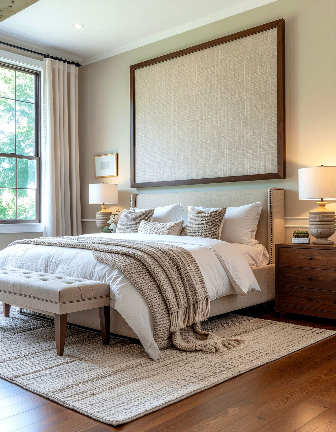 Framed linen bulletin board - 30 bedroom bulletin boards