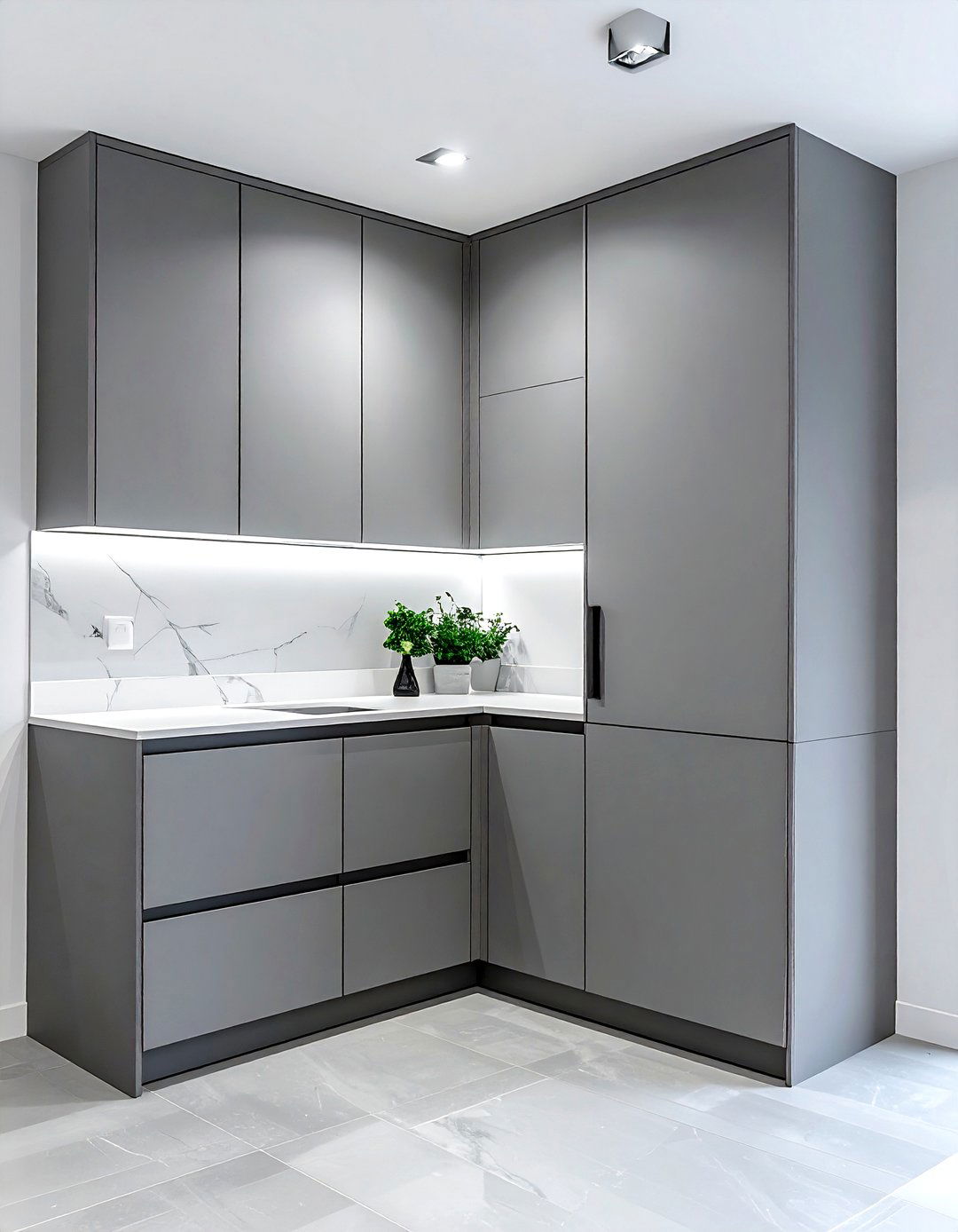 Frameless Corner Cabinets - 30 kitchen corner storage ideas