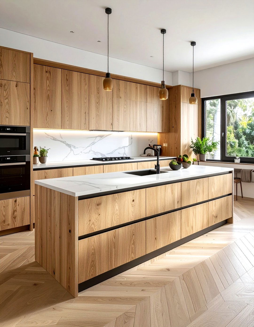 Frameless Kitchen Cabinets - 30 ultra modern kitchen ideas