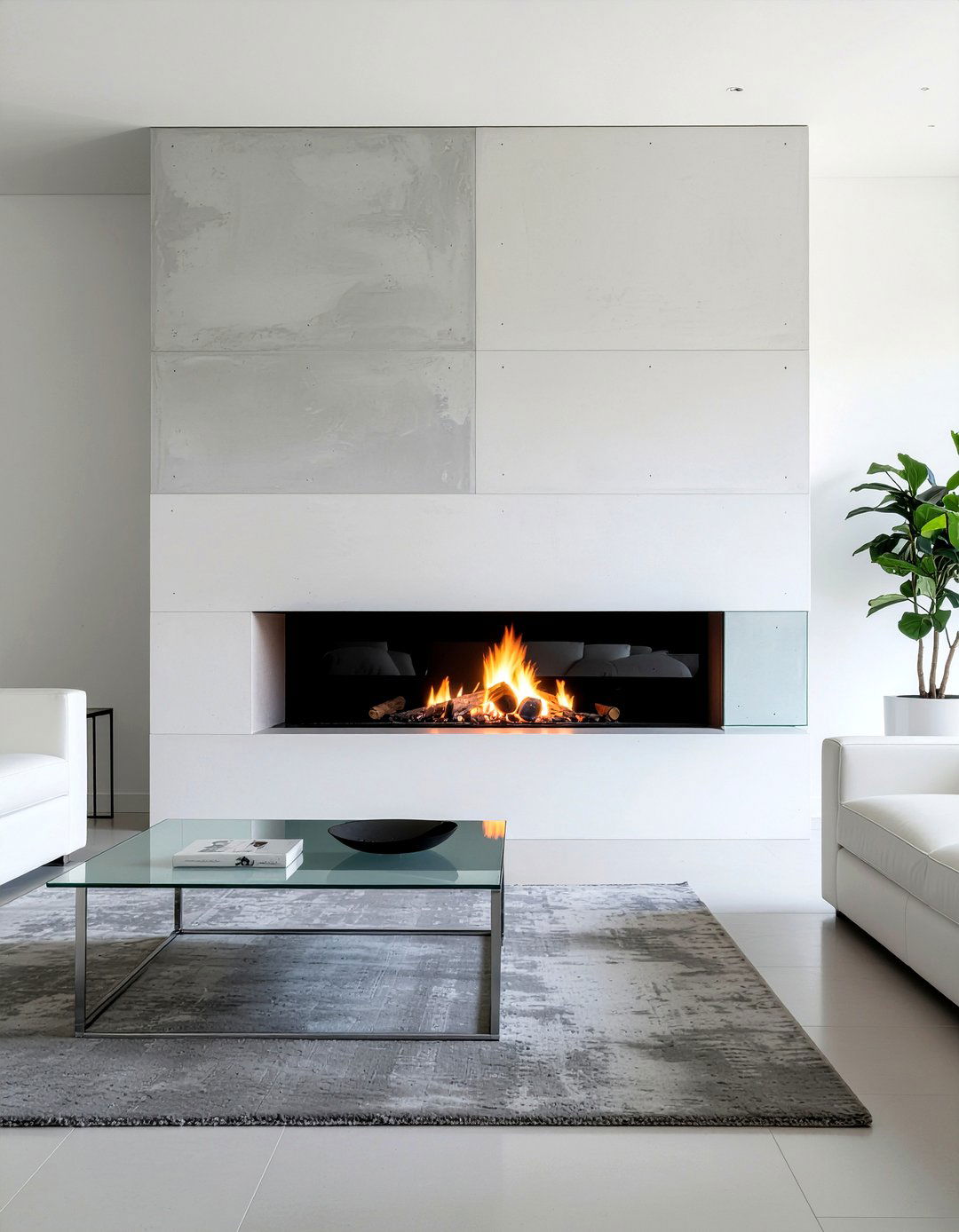 30 Living Room Linear Fireplace Ideas for Modern Homes