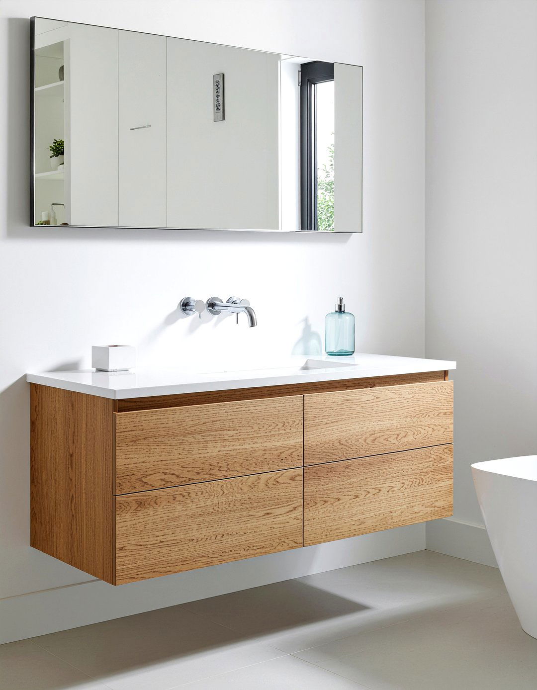 Frameless Medicine Cabinet - 30 mirrored medicine cabinet ideas