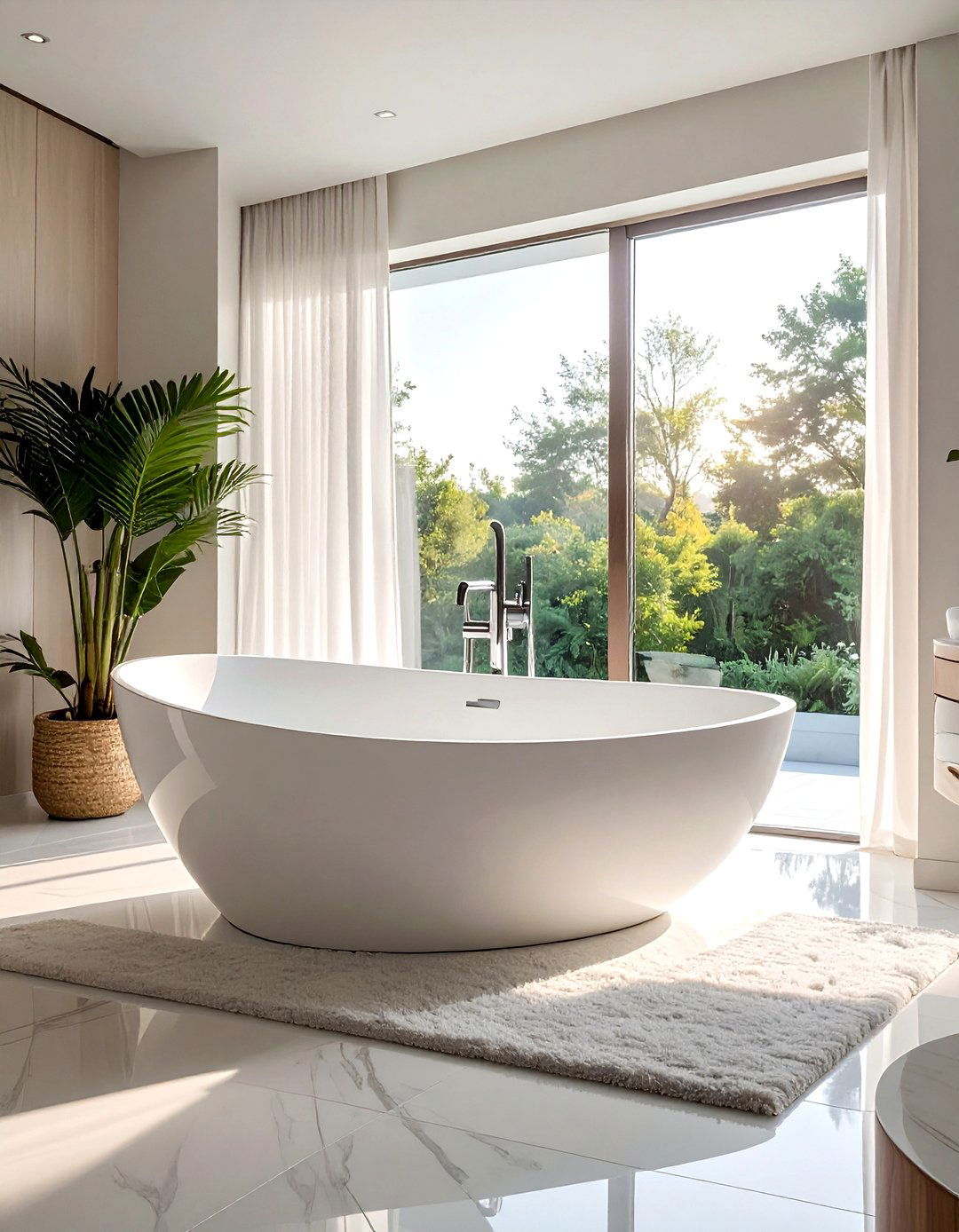 Freestanding Bathtub - 30 dreamy bathroom ideas