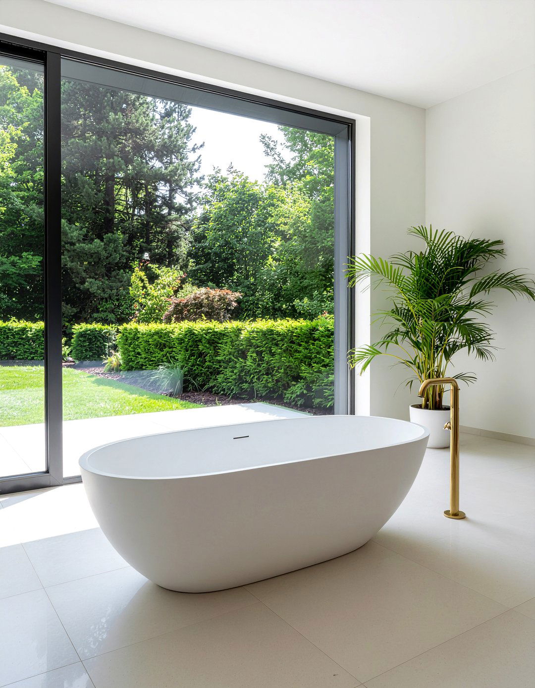 Freestanding Bathtub - 30 new construction bathroom ideas