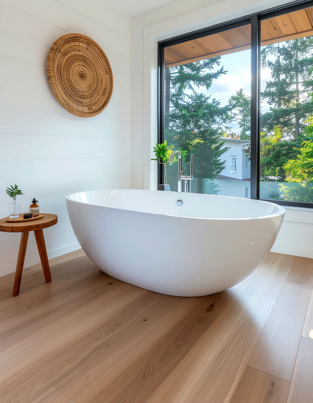 Freestanding Soaking Tub - 30 bathroom goals ideas
