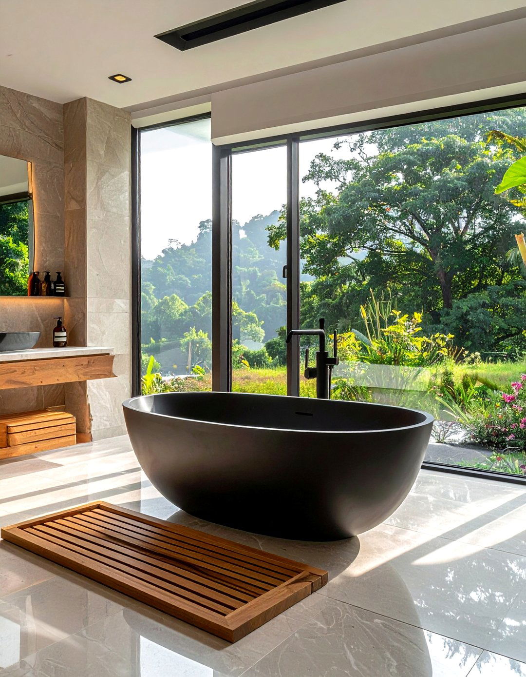 Freestanding Soaking Tub - 30 California bathroom ideas