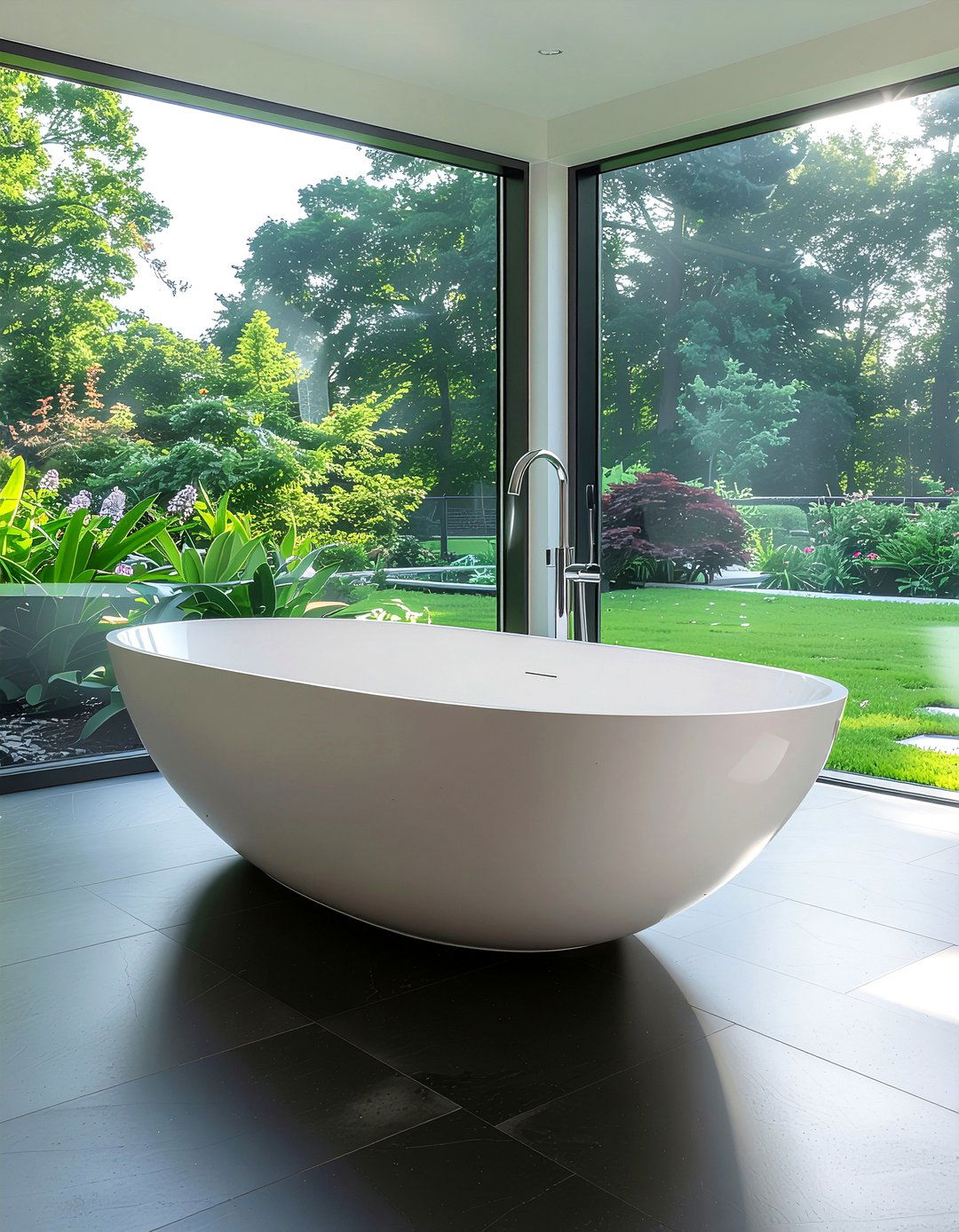 Freestanding Soaking Tub - 30 bathroom emerging trend ideas