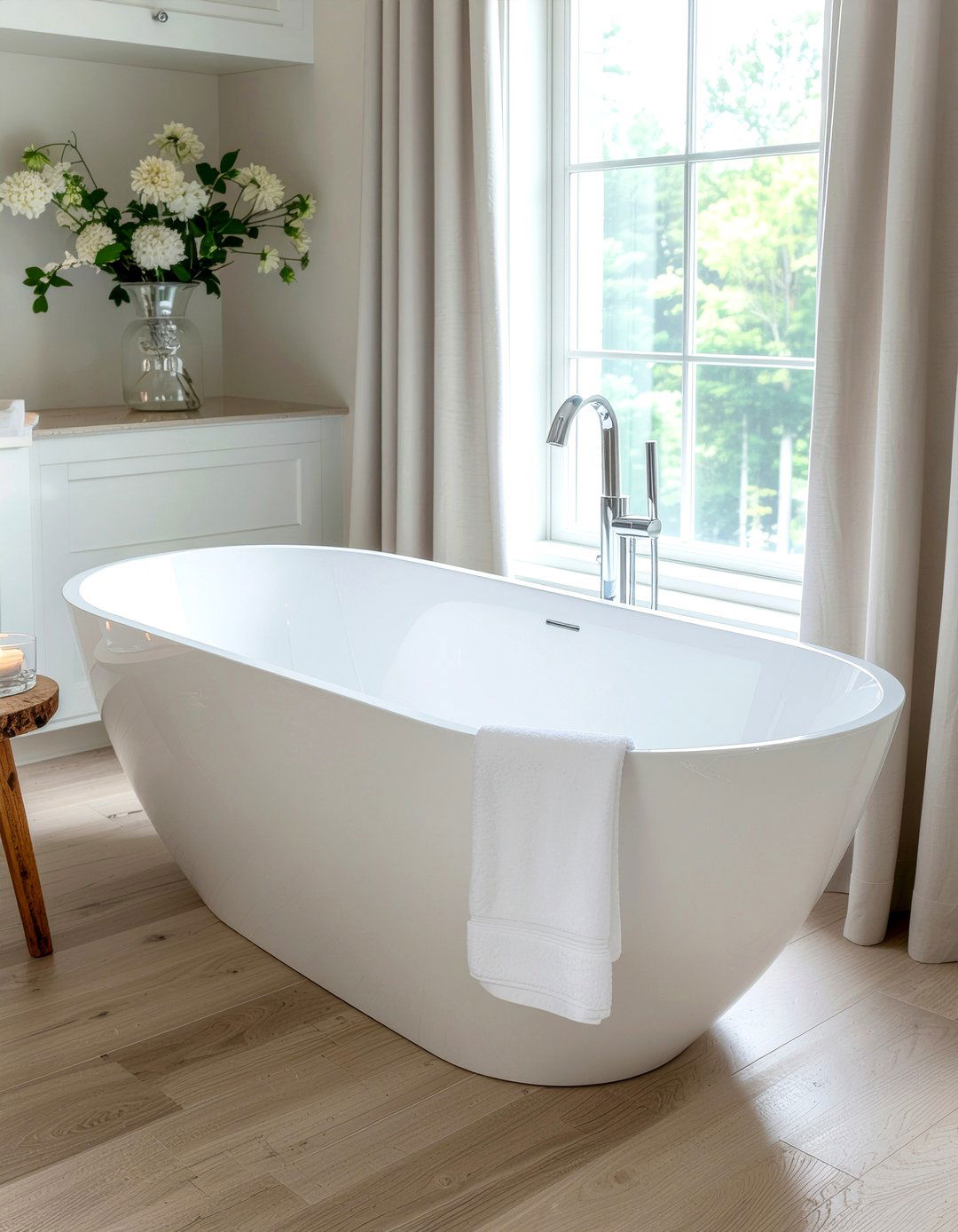 Freestanding Tub - 30 bathroom enhancement ideas