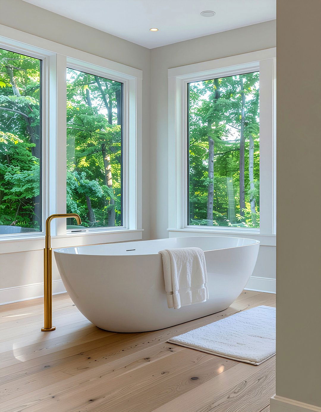 Freestanding Tub - 30 bathroom feature ideas