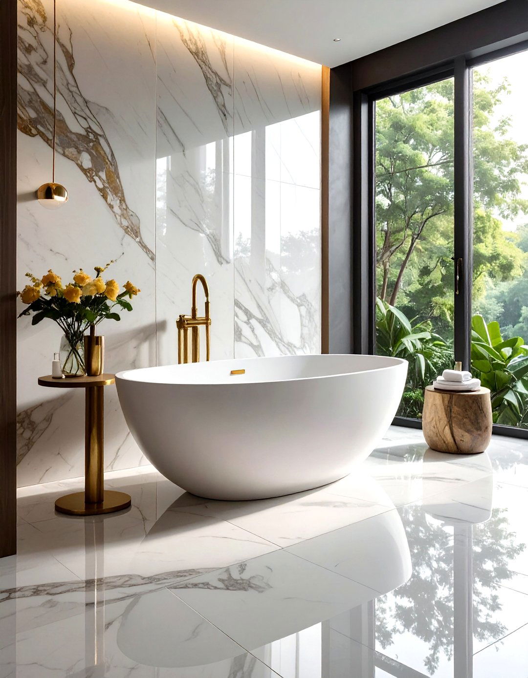 Freestanding Tub - 30 bathroom wow factor ideas