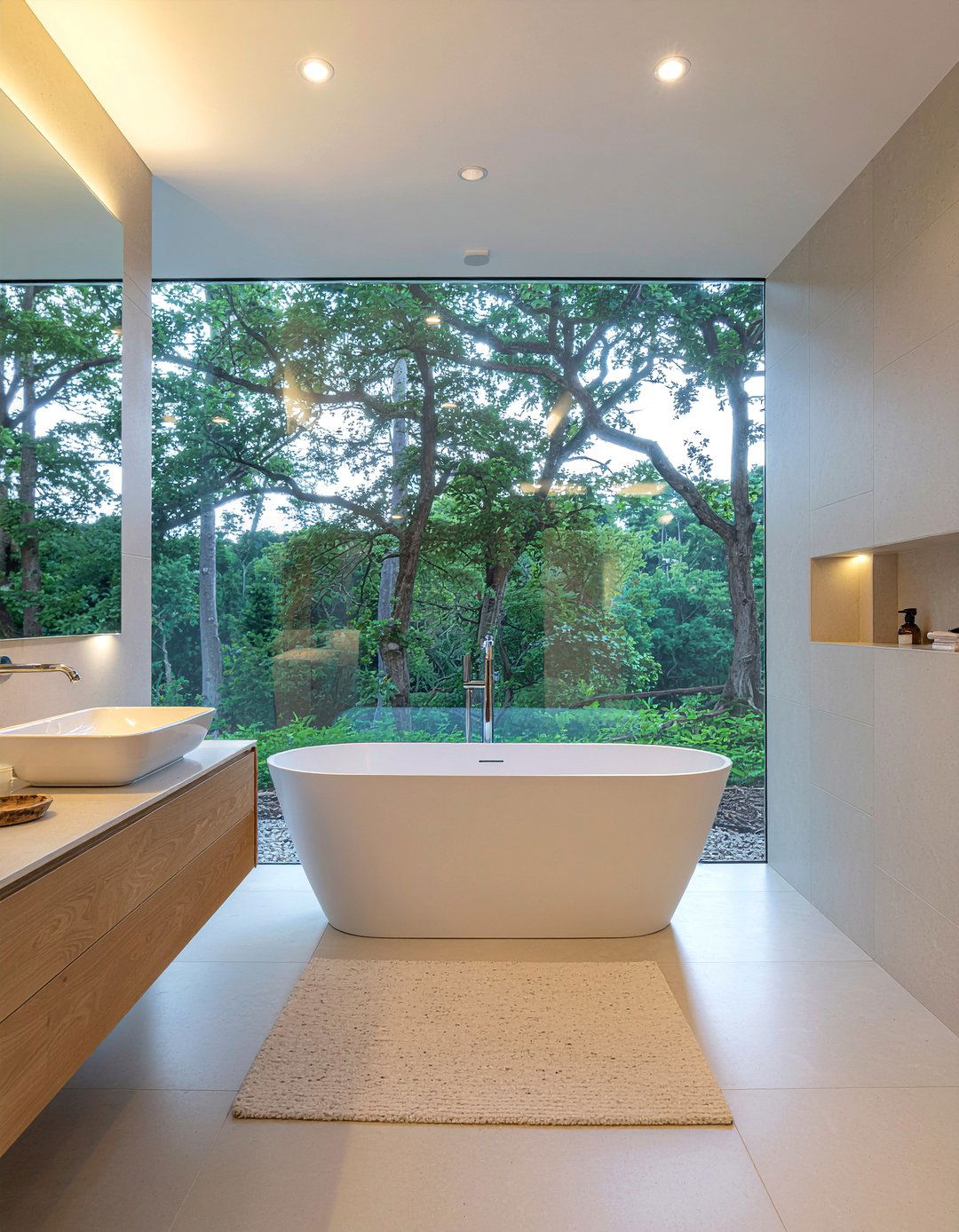 Freestanding bathtub - 30 luxe bathroom ideas