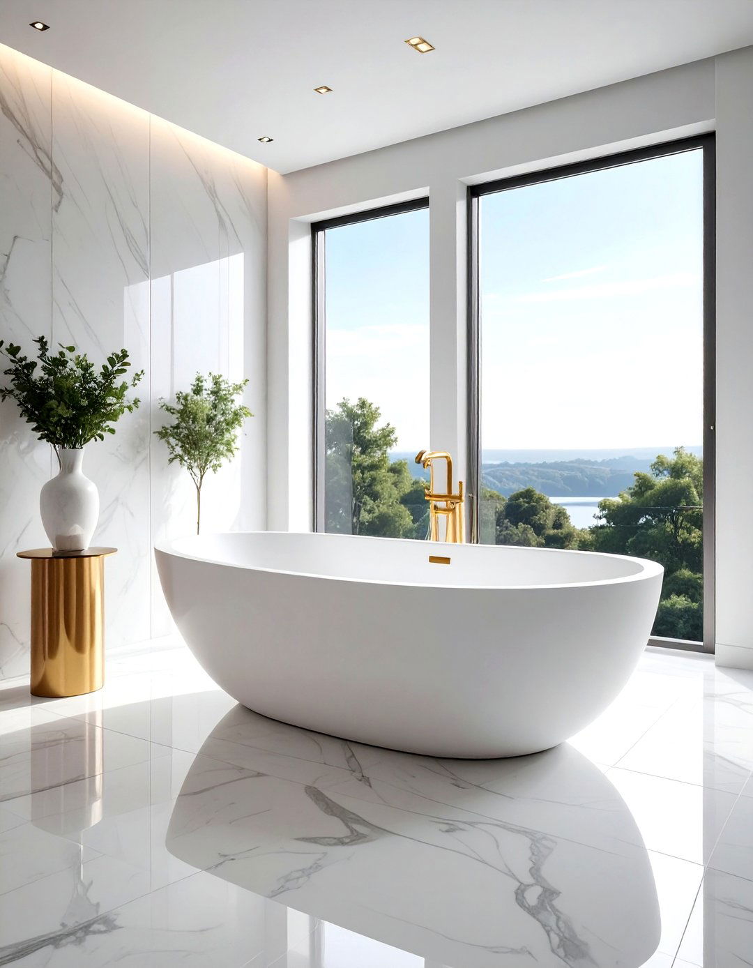 Freestanding bathtub - 30 stunning bathroom ideas