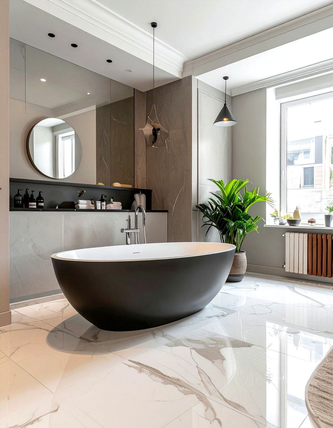 Freestanding bathtub - 30 traditional bathroom ideas