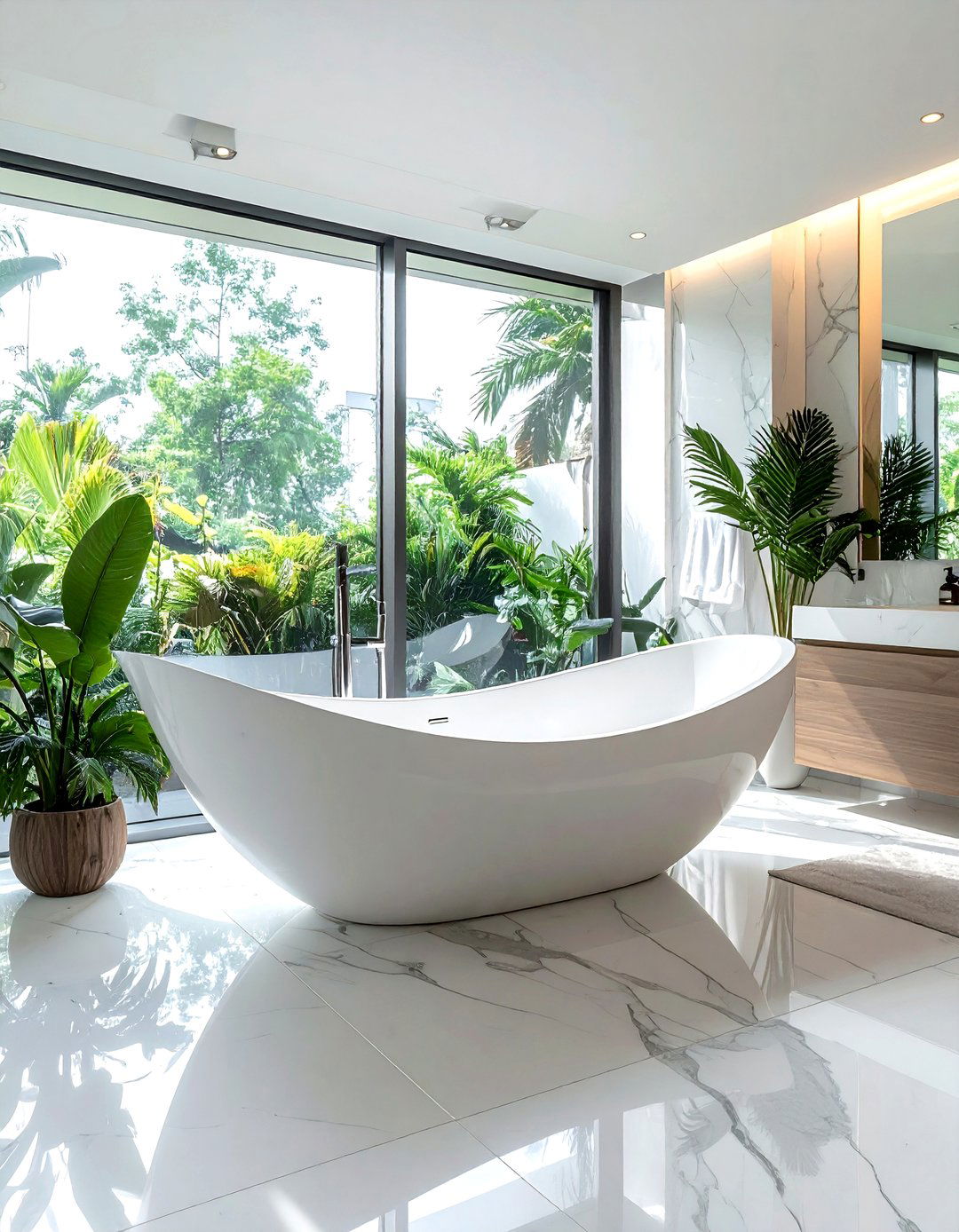 Freestanding bathtub - 30 ultimate bathroom ideas