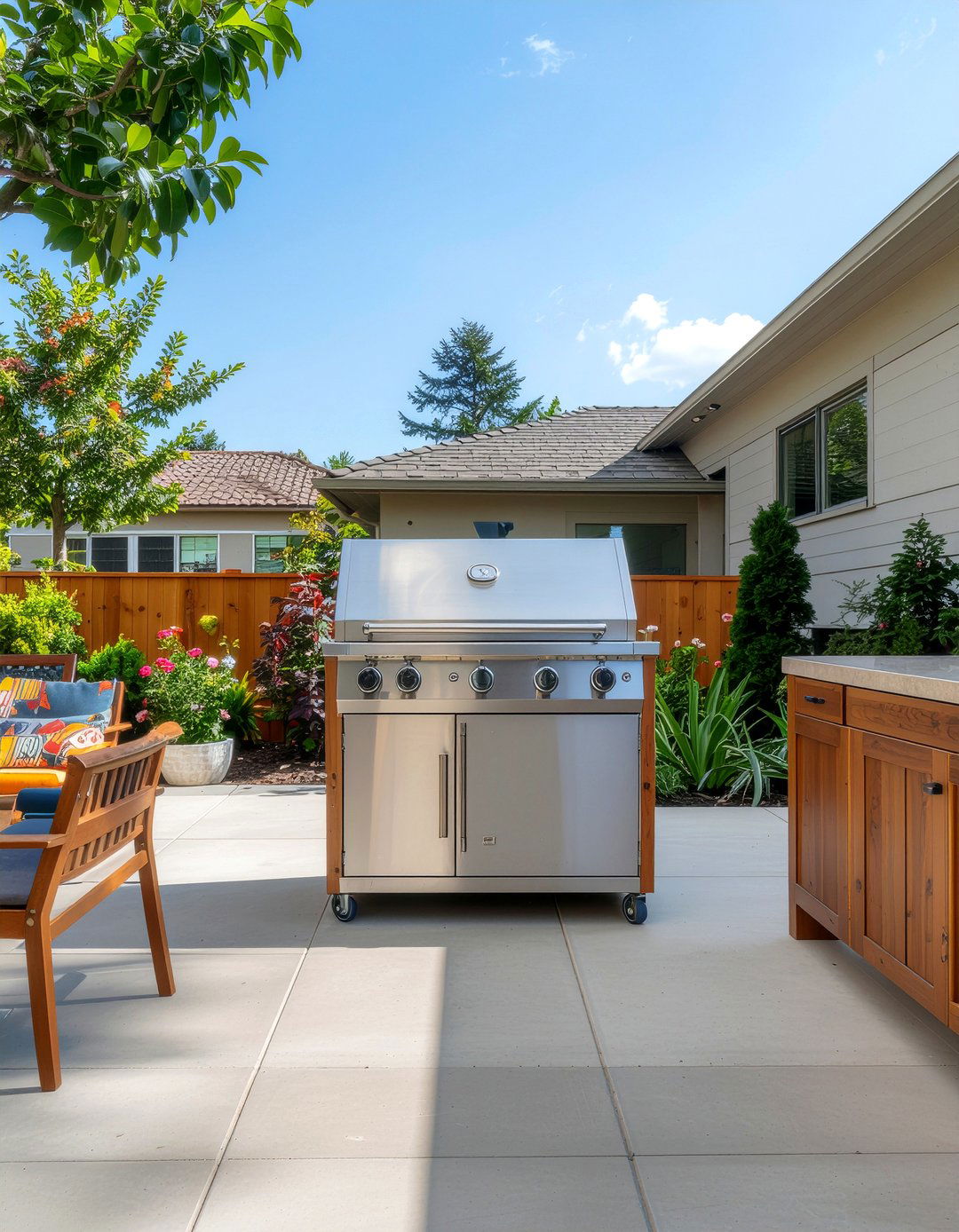 Freestanding outdoor kitchen cabinets - 30 outdoor kitchen cabinet ideas