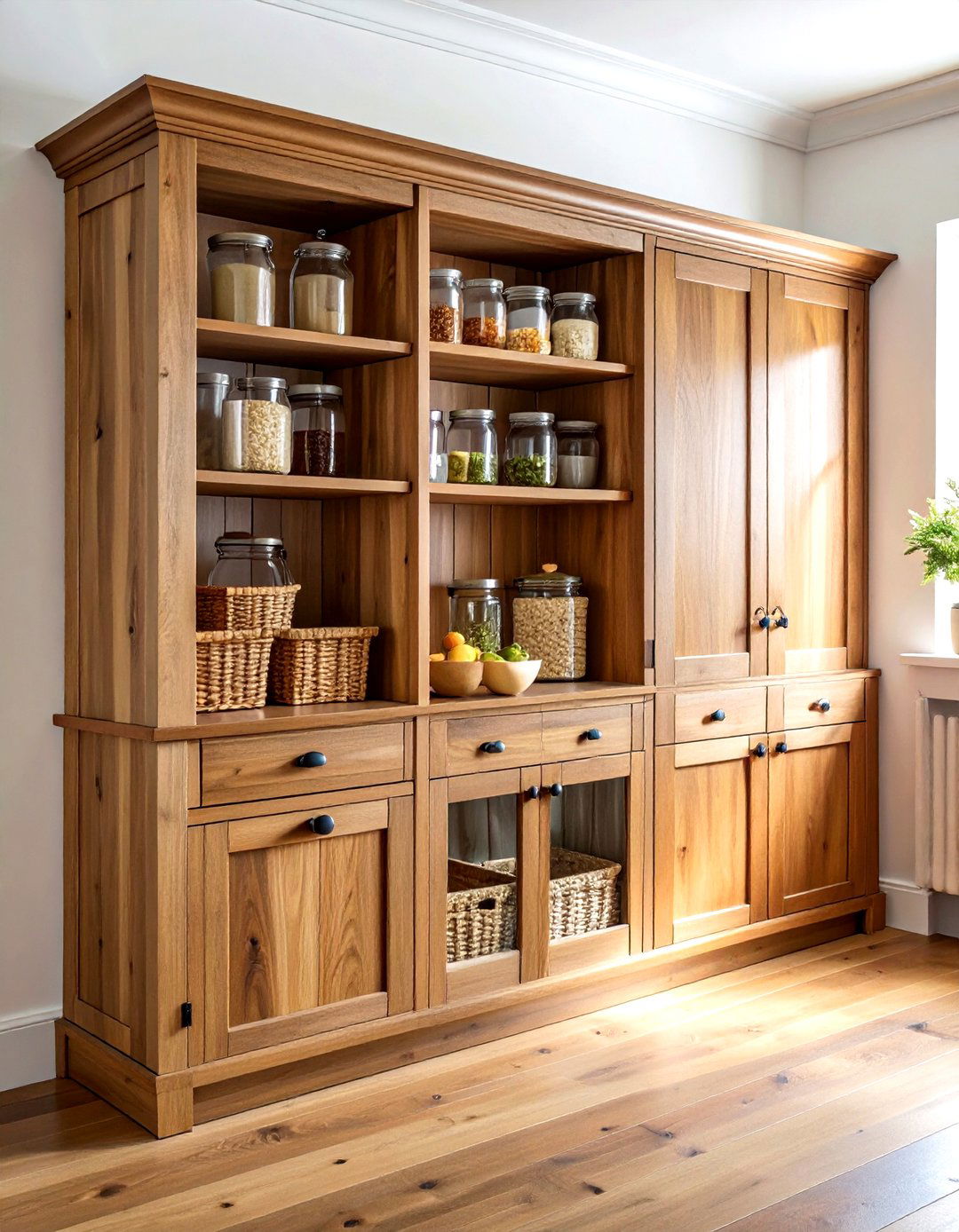 Freestanding pantry cabinet - 30 kitchen furniture ideas