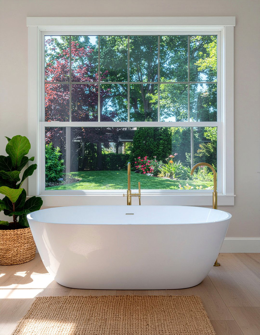 Freestanding soaking tub - 30 master bath remodel ideas