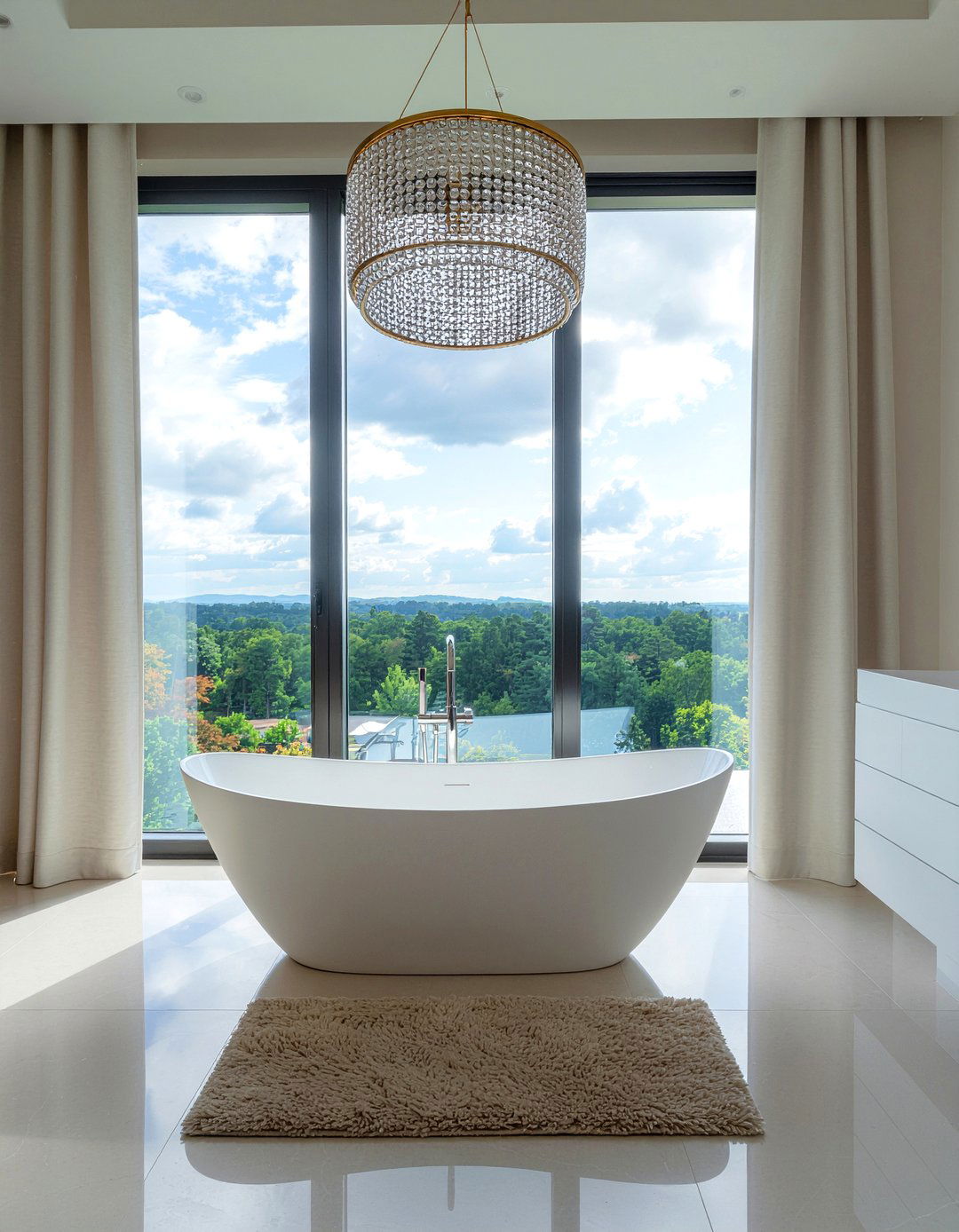 Freestanding soaking tub - 30 primary bathroom ideas