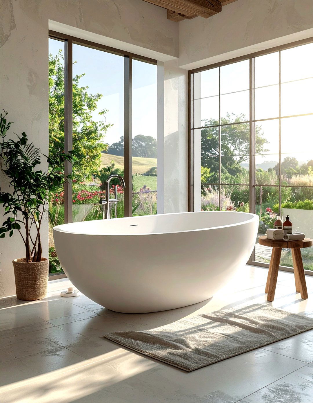 Freestanding tub - 30 showstopper bathroom ideas
