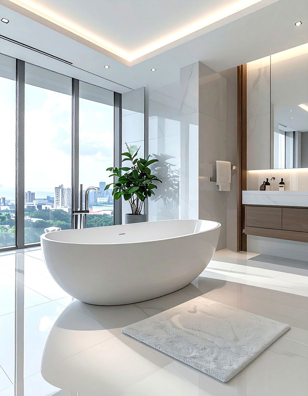 30 Modern Bathroom Ideas for a Refreshing Home Spa Experience