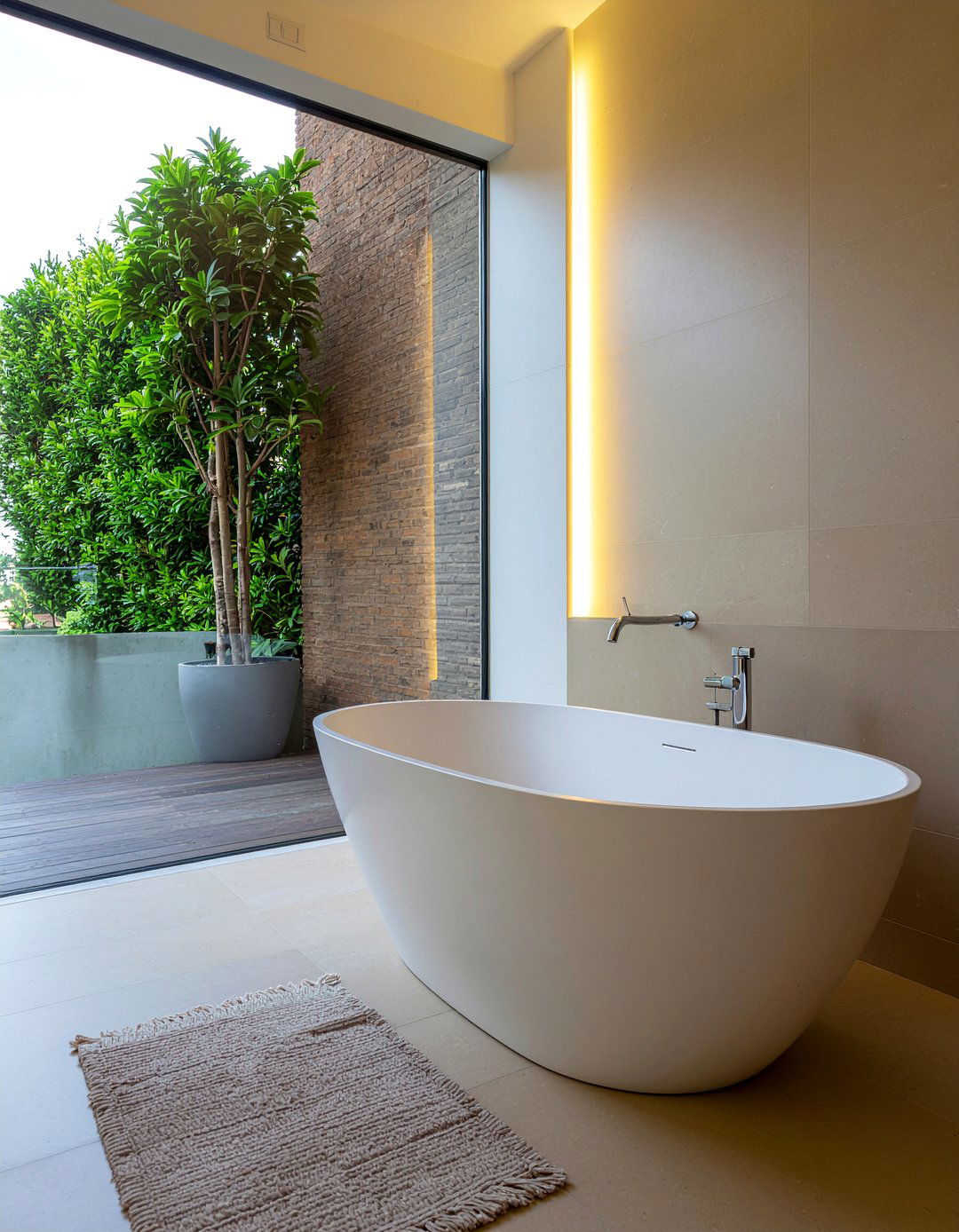 Freestanding tub filler - 30 master bath remodel ideas