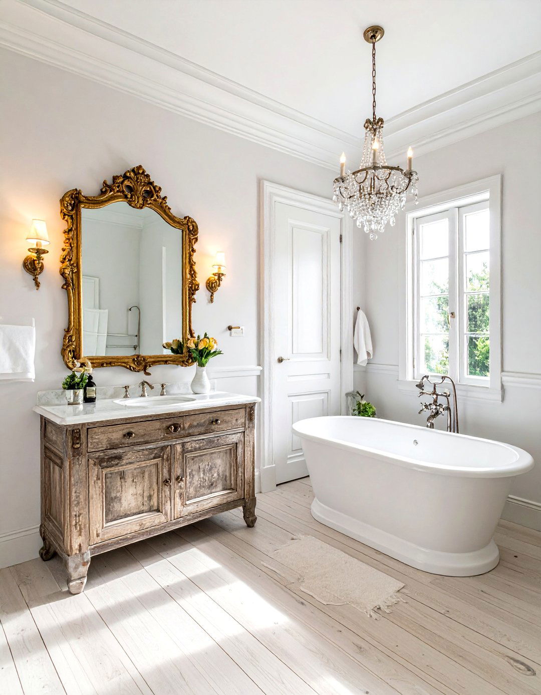 French Country Bathroom - 30 chic bathroom ideas
