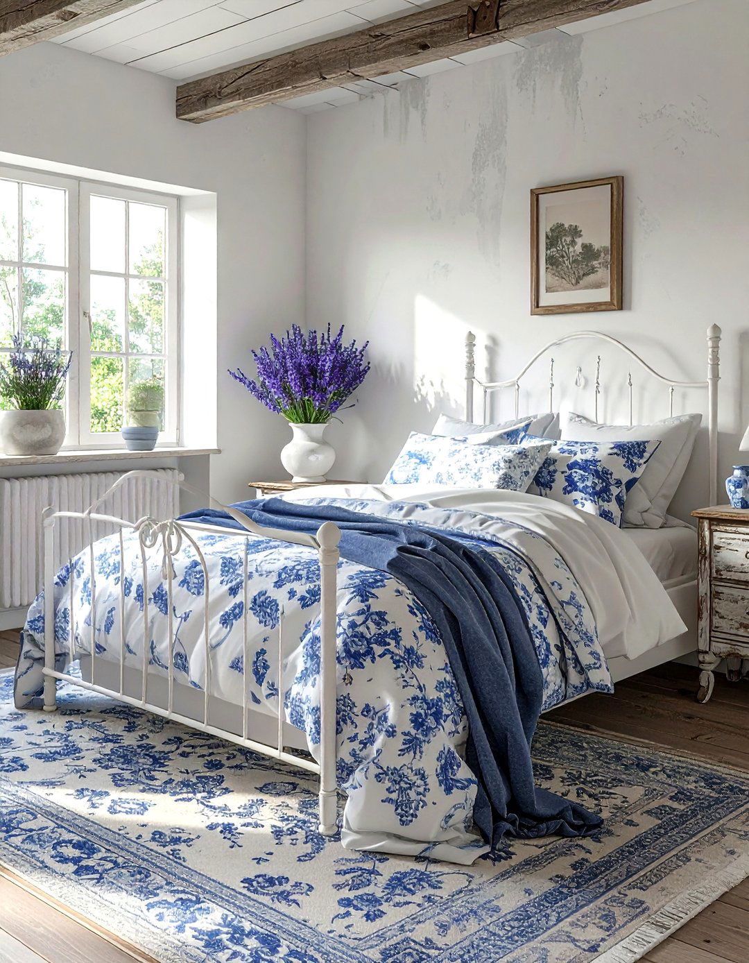 French Country Bedroom - 30 romantic decor ideas