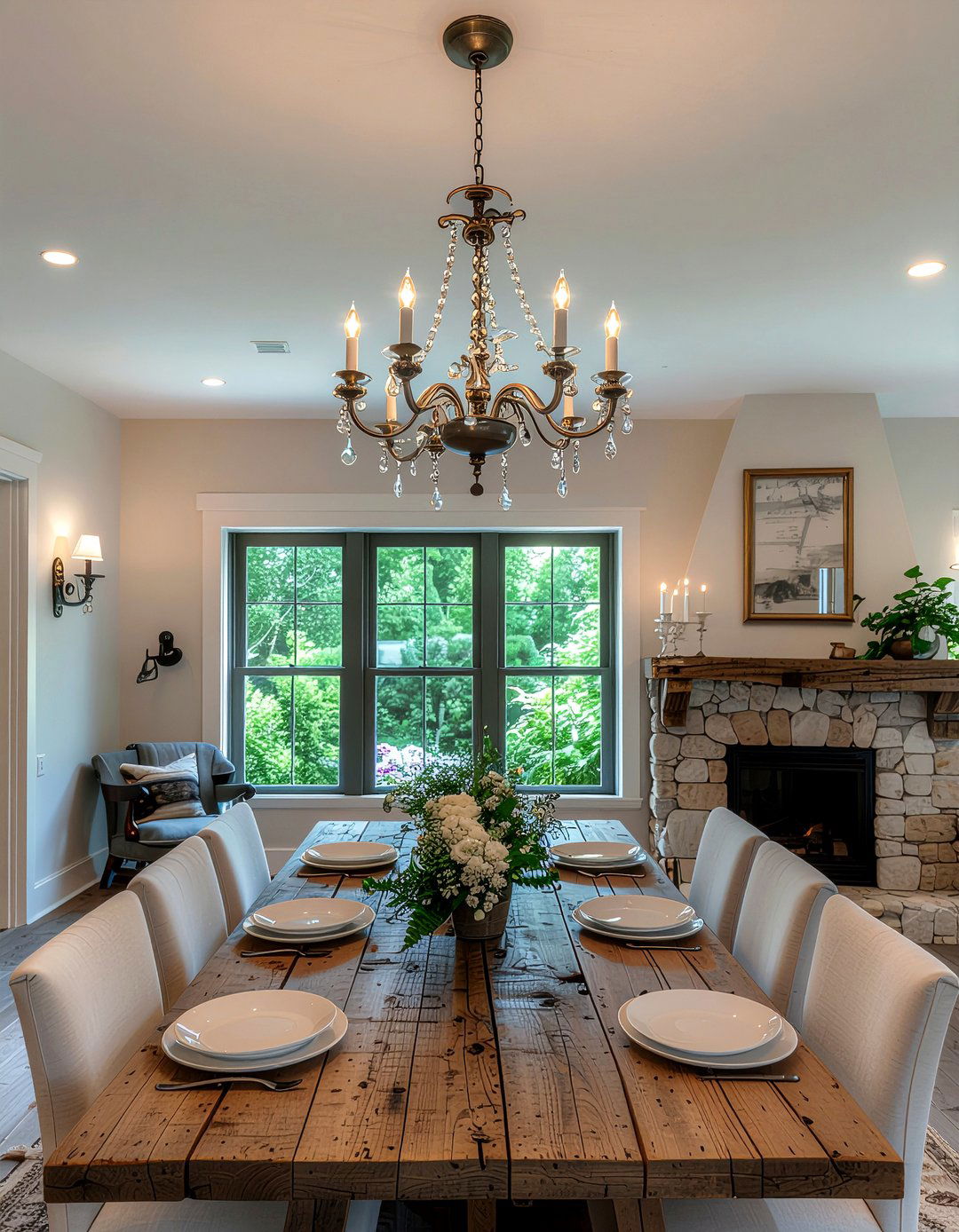 French Country Crystal Chandelier - 30 crystal chandelier dining room ideas