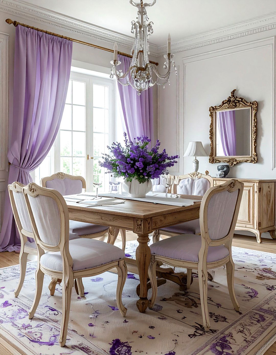 French Country Dining Room - 30 airy dining room ideas