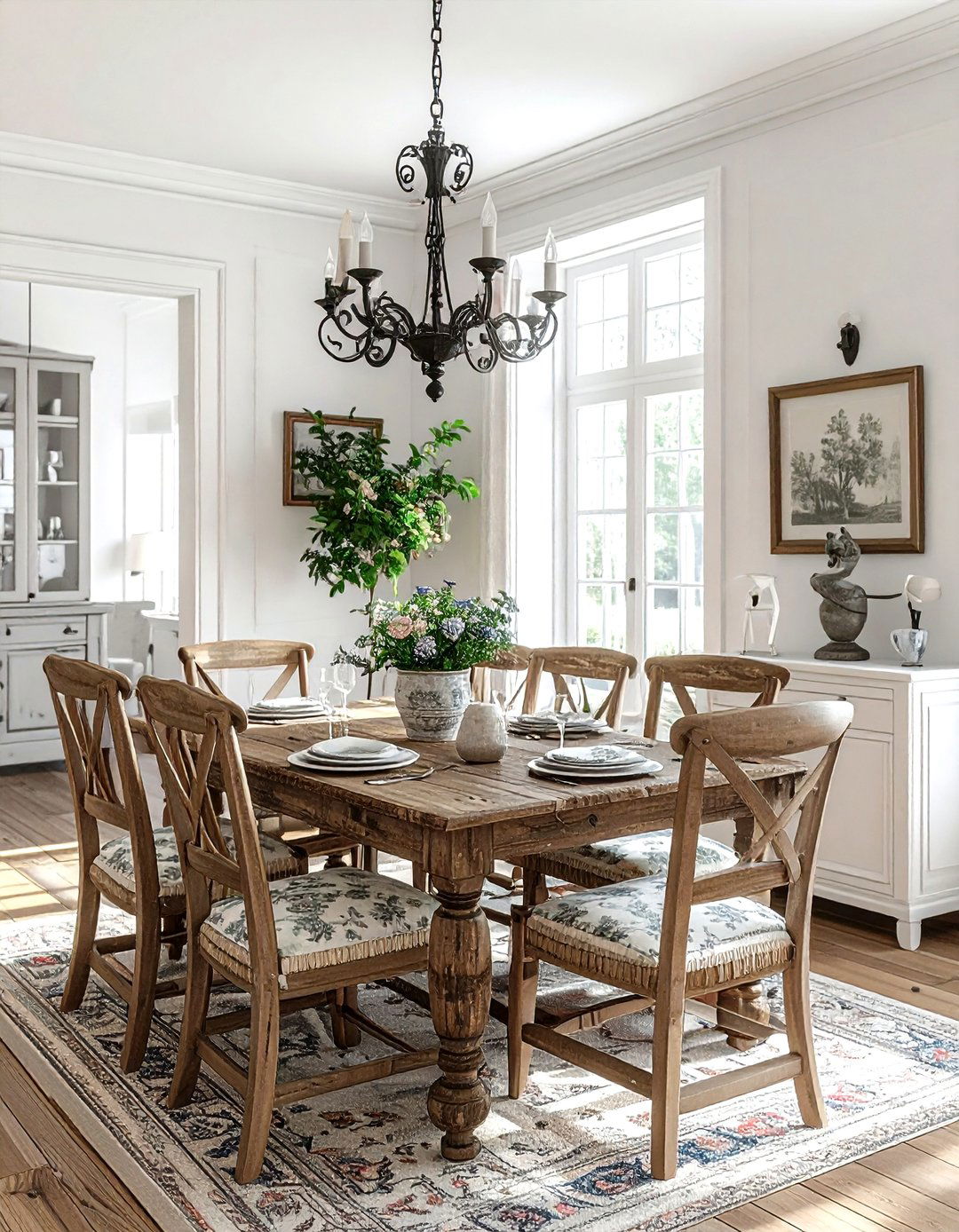 French Country Dining Room - 30 American dining room ideas