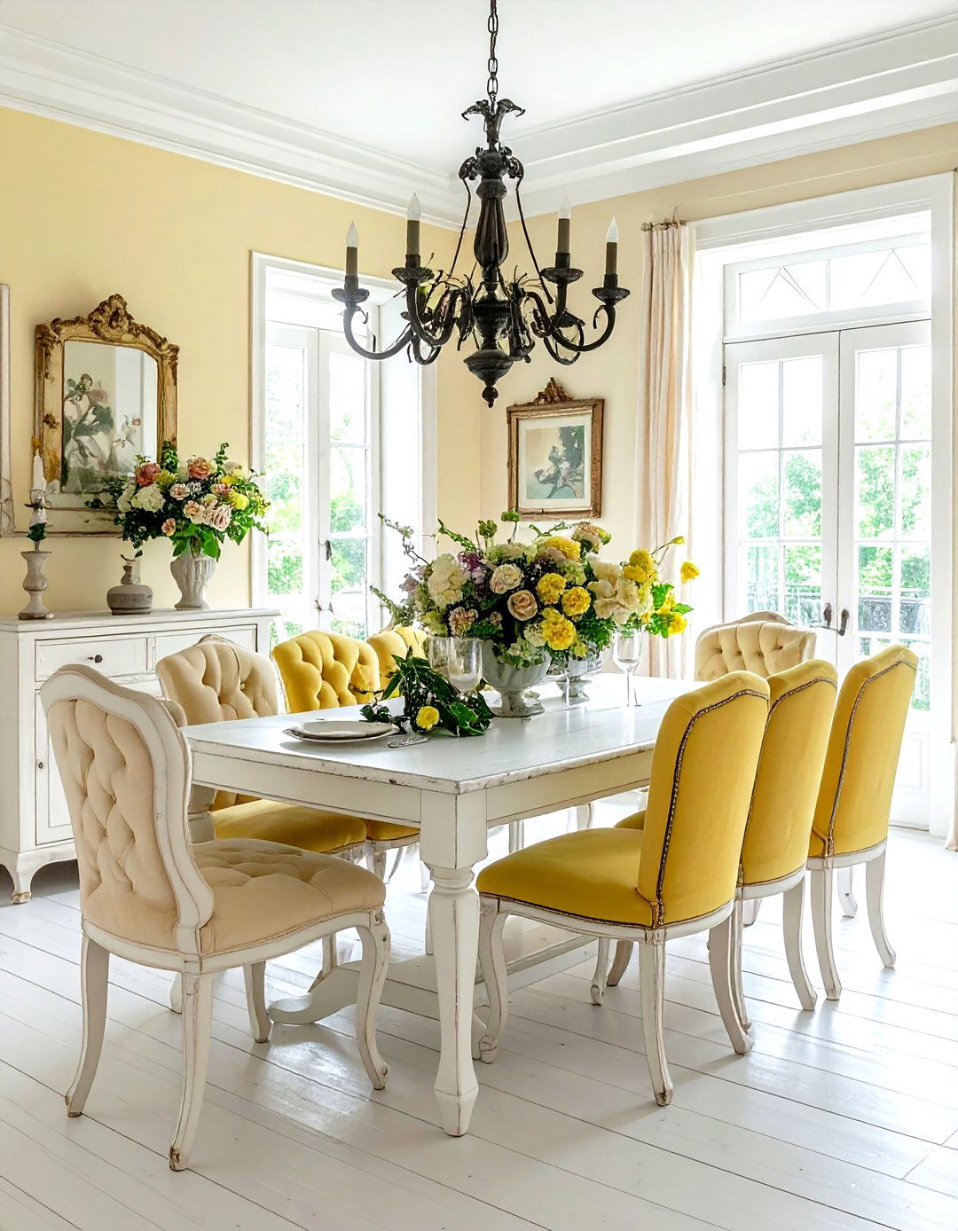 French Country Dining Room - 30 gorgeous dining room ideas