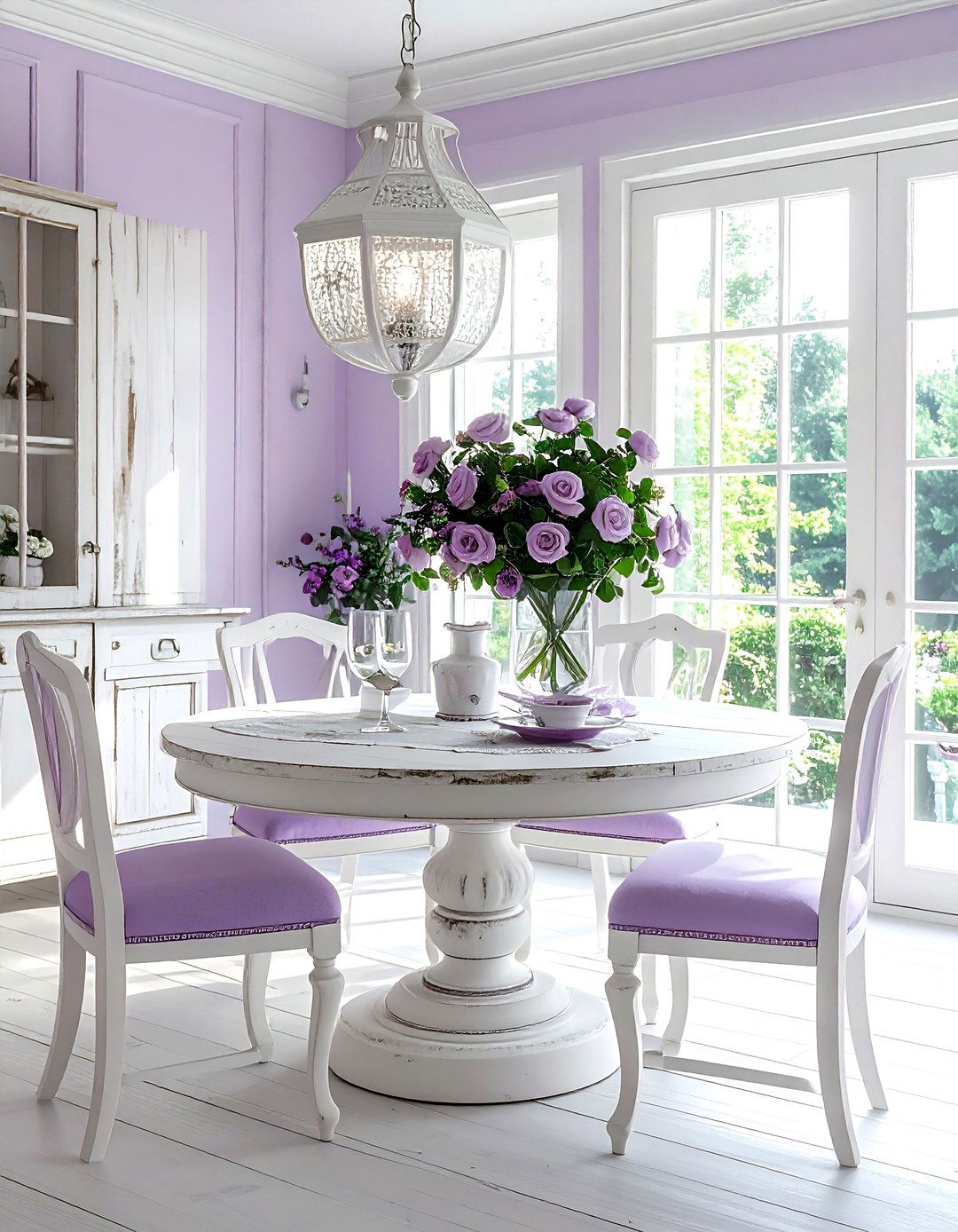 French Country Dining Room - 30 lantern chandelier dining room ideas