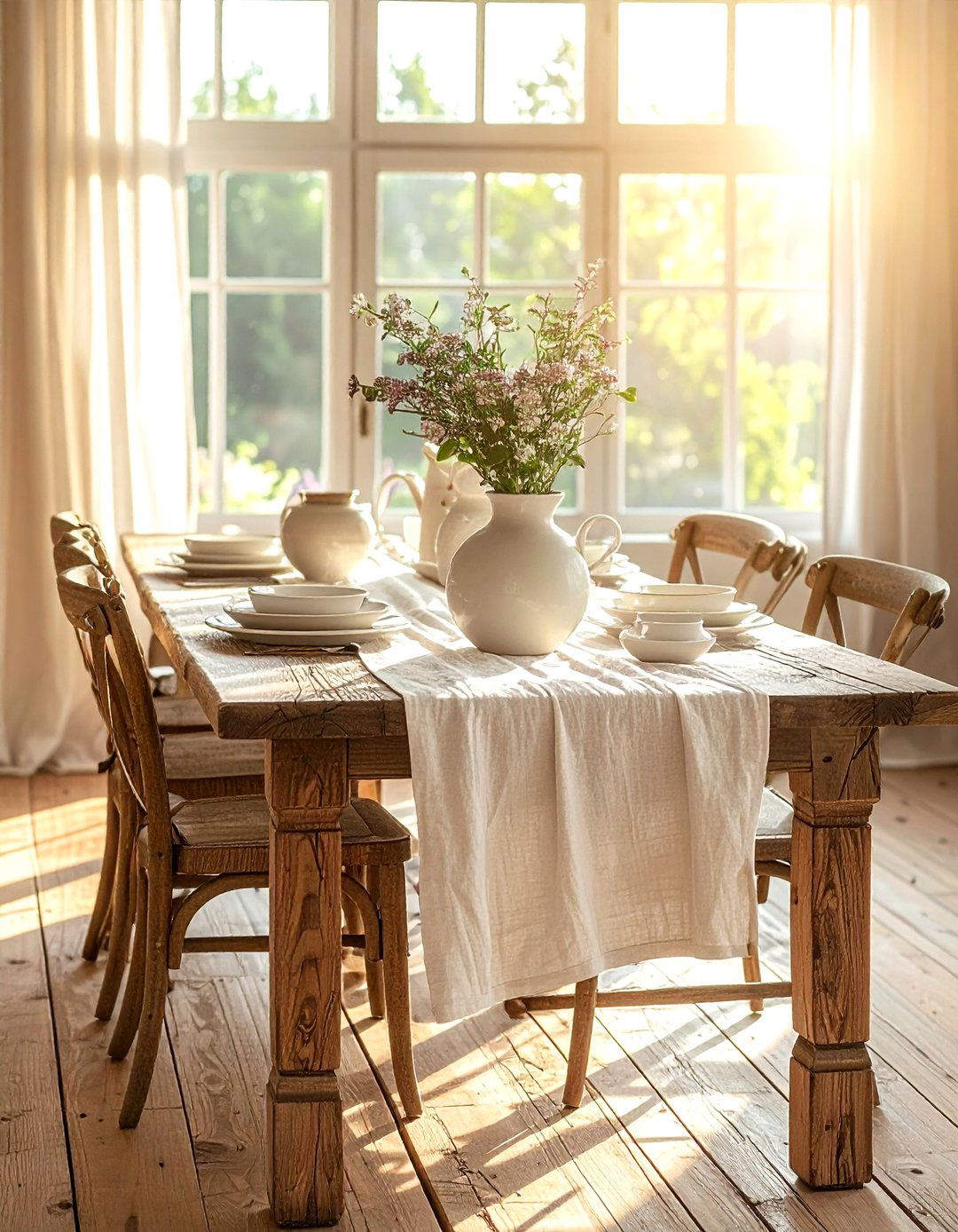 French Country Dining Table - 30 Provencal dining room ideas