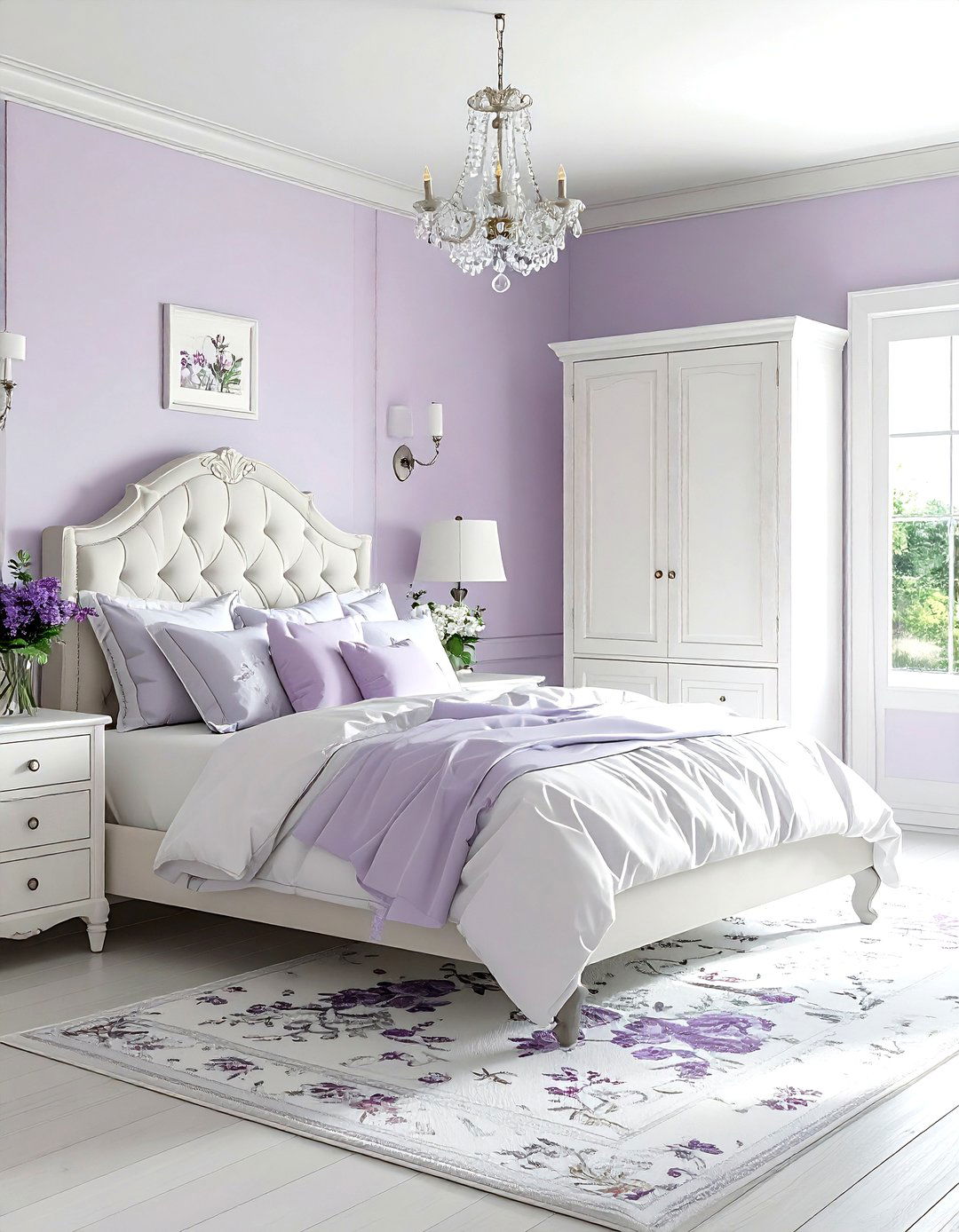 French Country Farmhouse Bedroom - 30 farmhouse white bedroom ideas