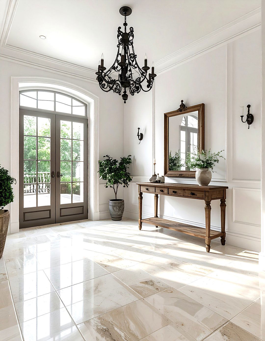 French Country Foyer - 30 grand entryway ideas