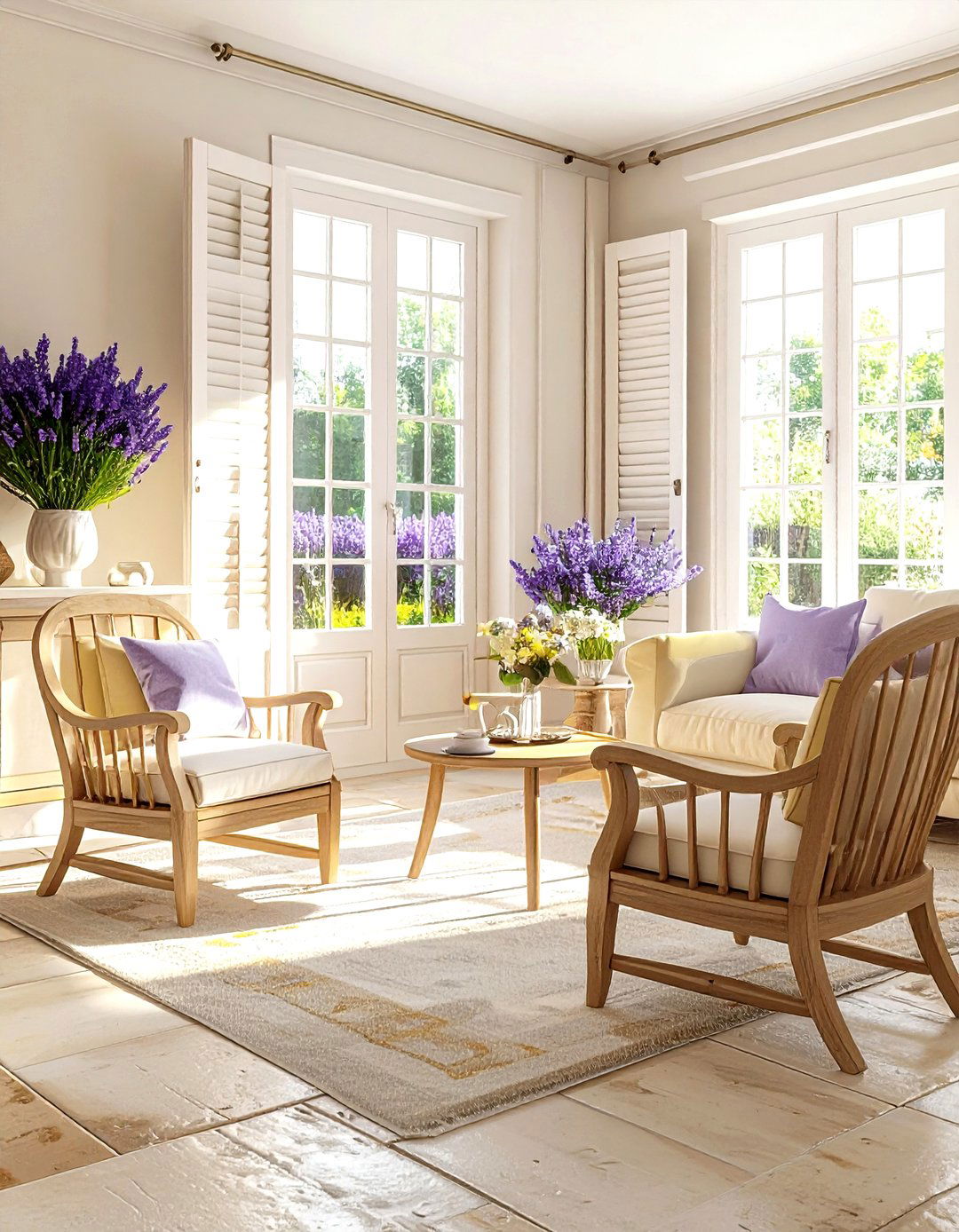 French Country Living Room - 30 serene living room ideas