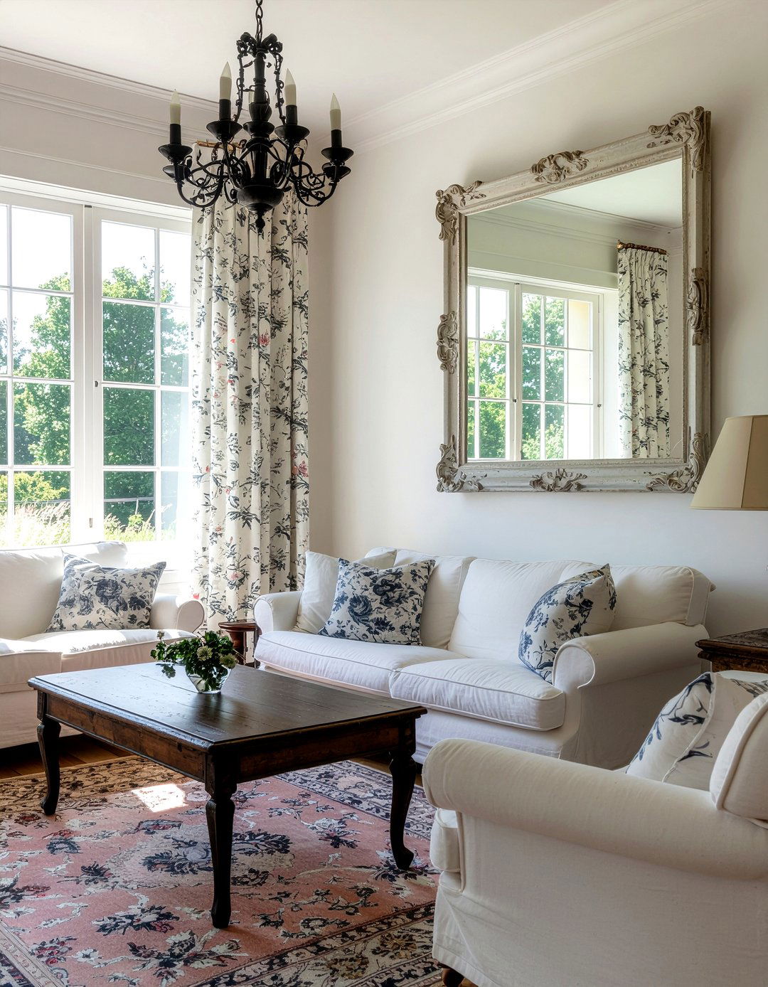 French Country Living Room - 30 character home living room ideas