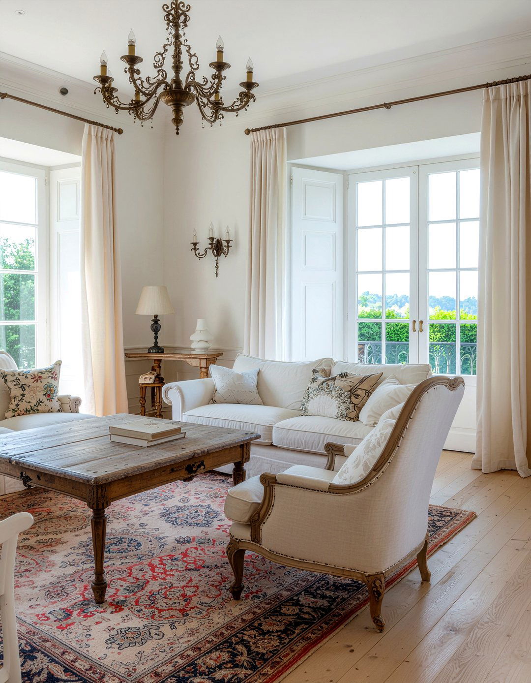 French Country Neutral Living Room - 30 neutral living room ideas