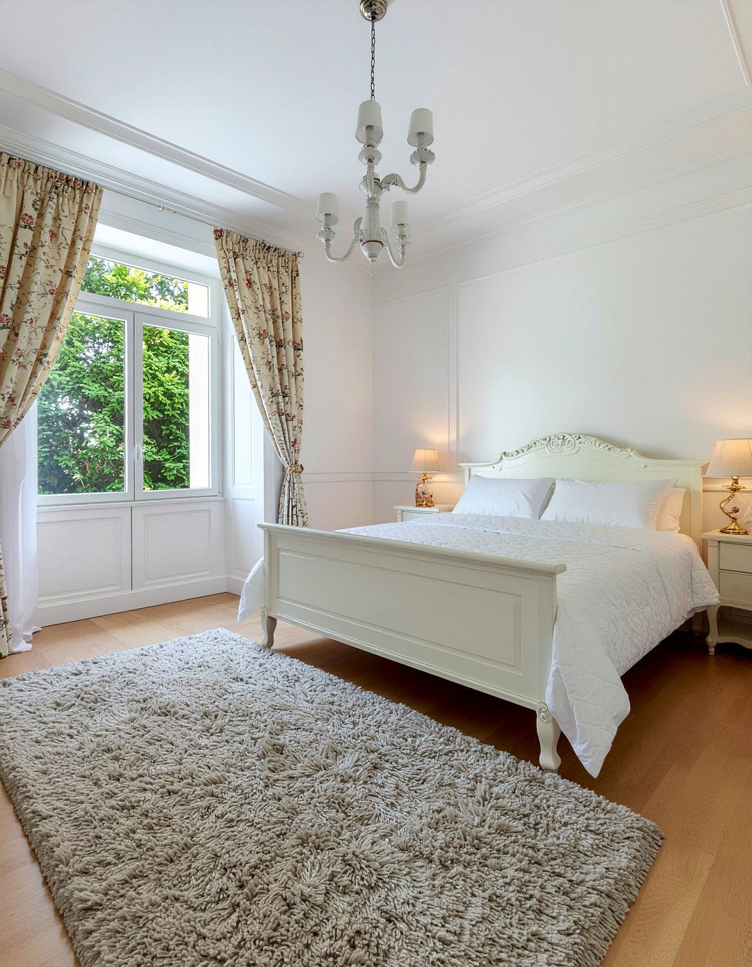 French Country White Bedroom - 30 all white bedroom ideas