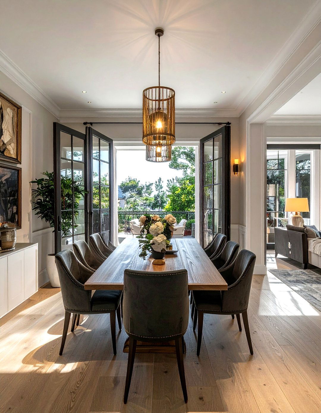 French Door Dining Room - 30 stately dining room ideas