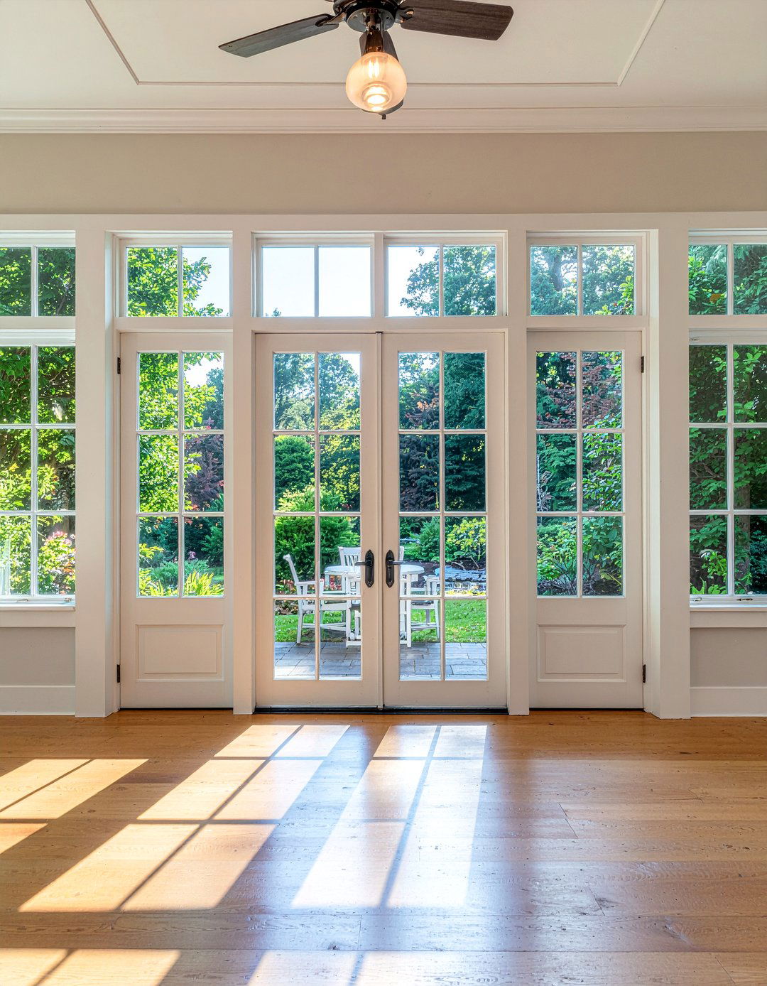 French Door Entrance - 30 conservatory living room ideas